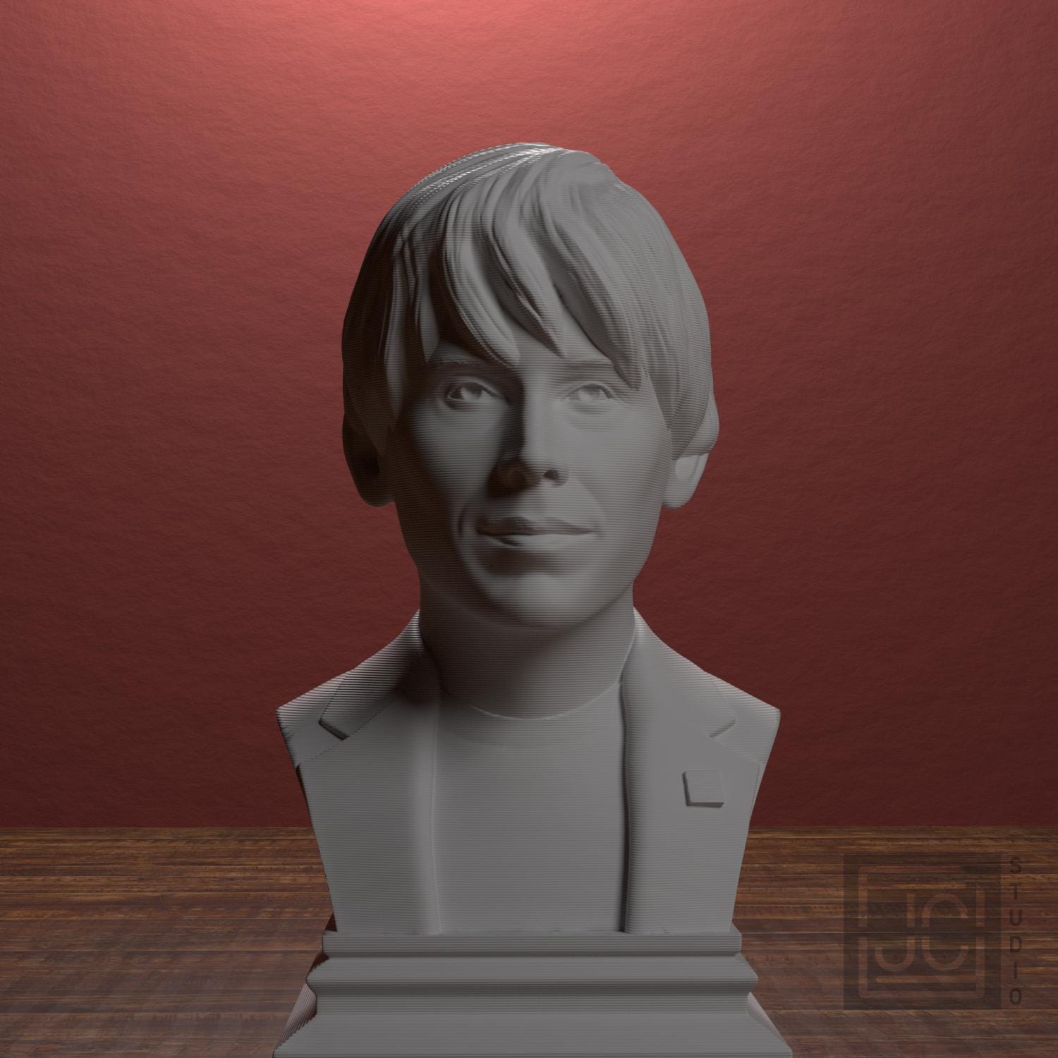 Brian Cox 3D Printed Collectible Bust