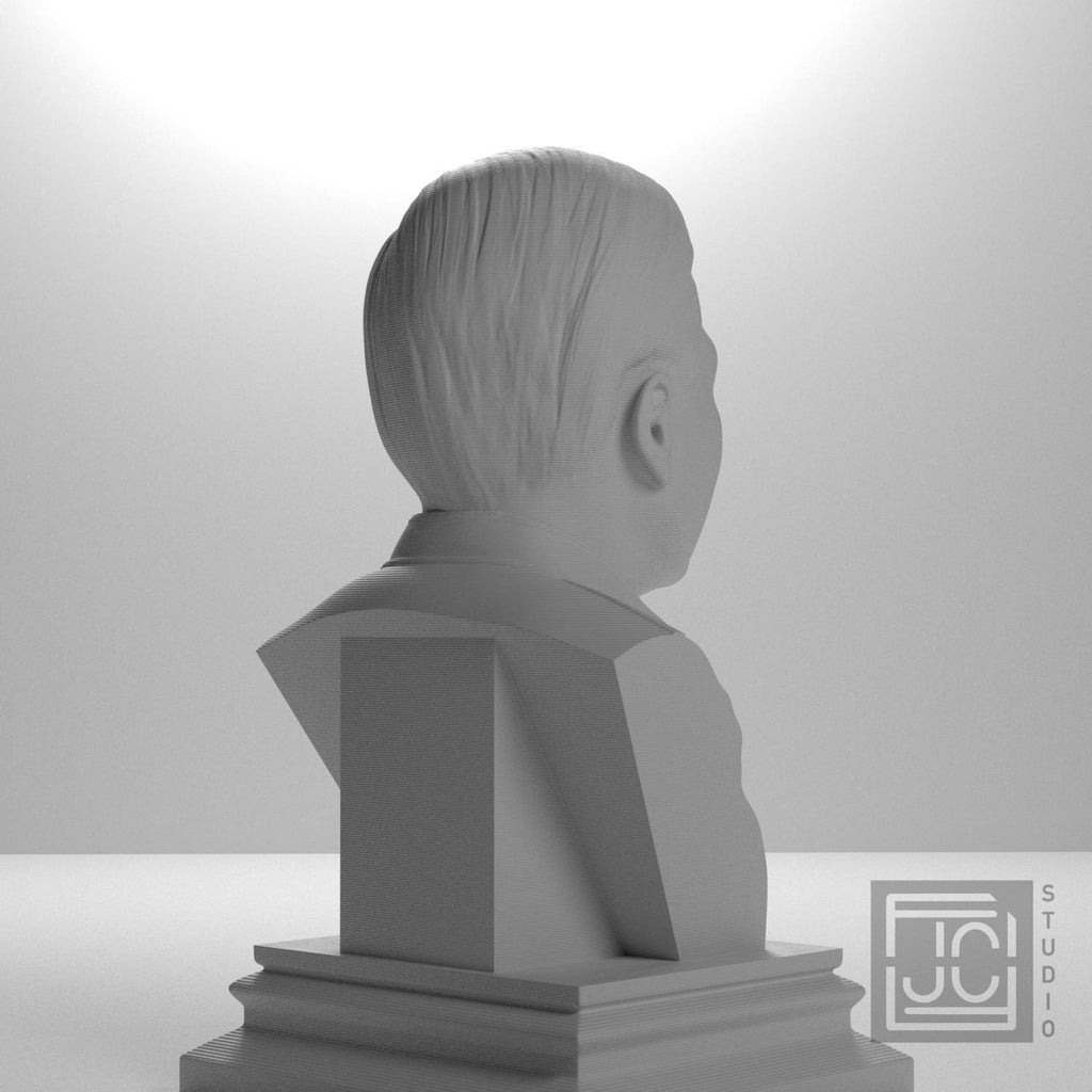 Jensen Huang 3D Printed Collectible Bust
