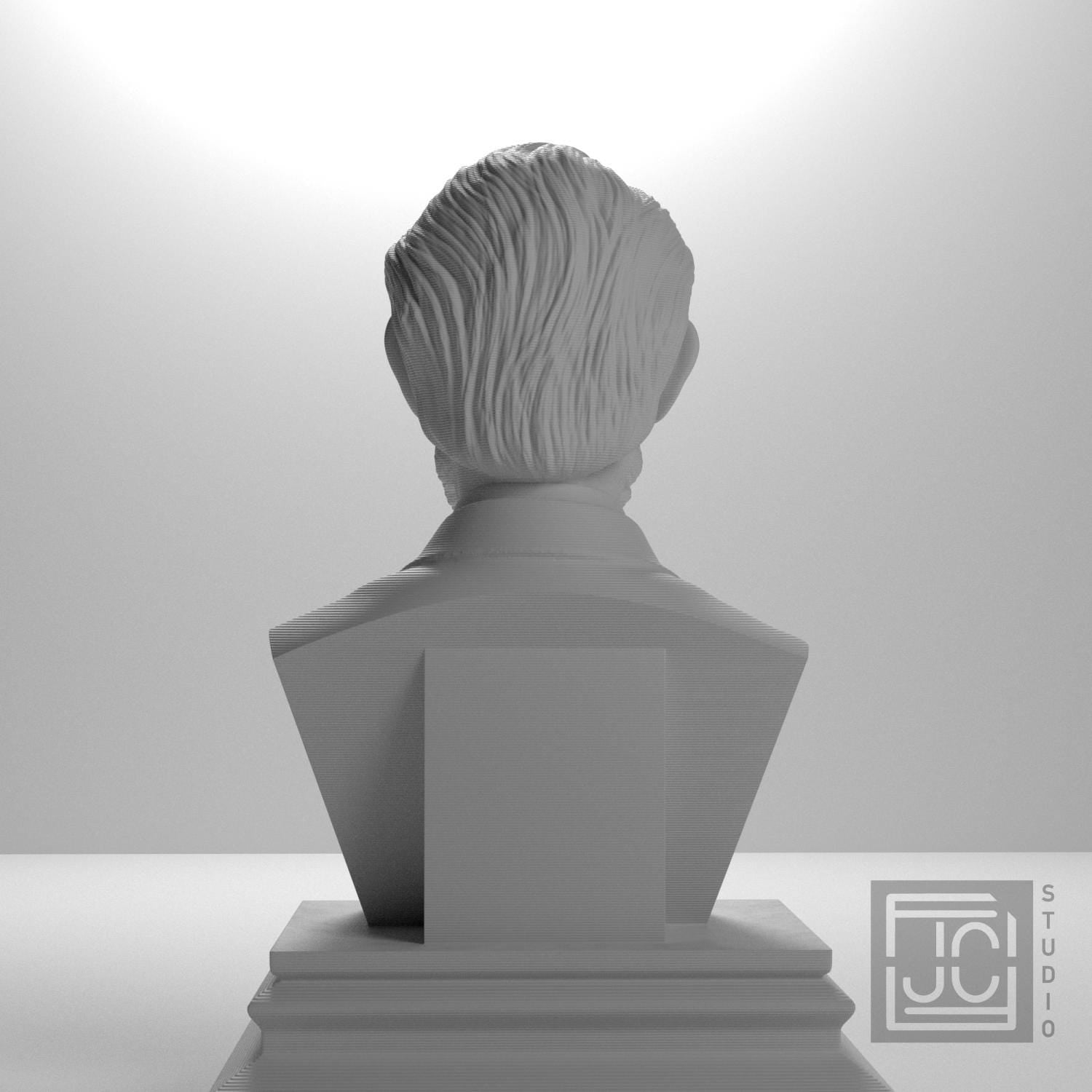 Abraham Lincoln 3D Printed Collectible Bust