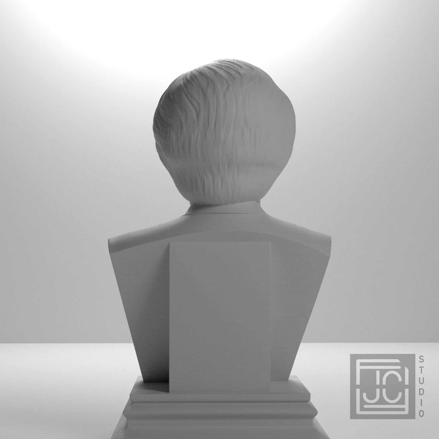 Eleanor Roosevelt 3D Printed Collectible Bust