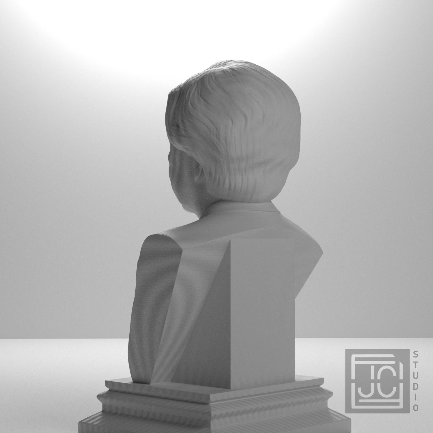 Eleanor Roosevelt 3D Printed Collectible Bust