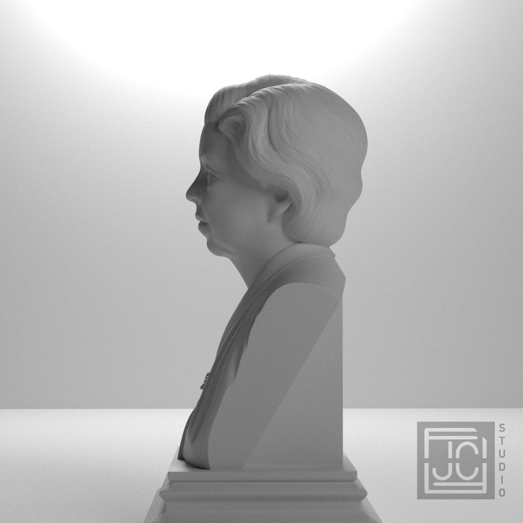 Eleanor Roosevelt 3D Printed Collectible Bust