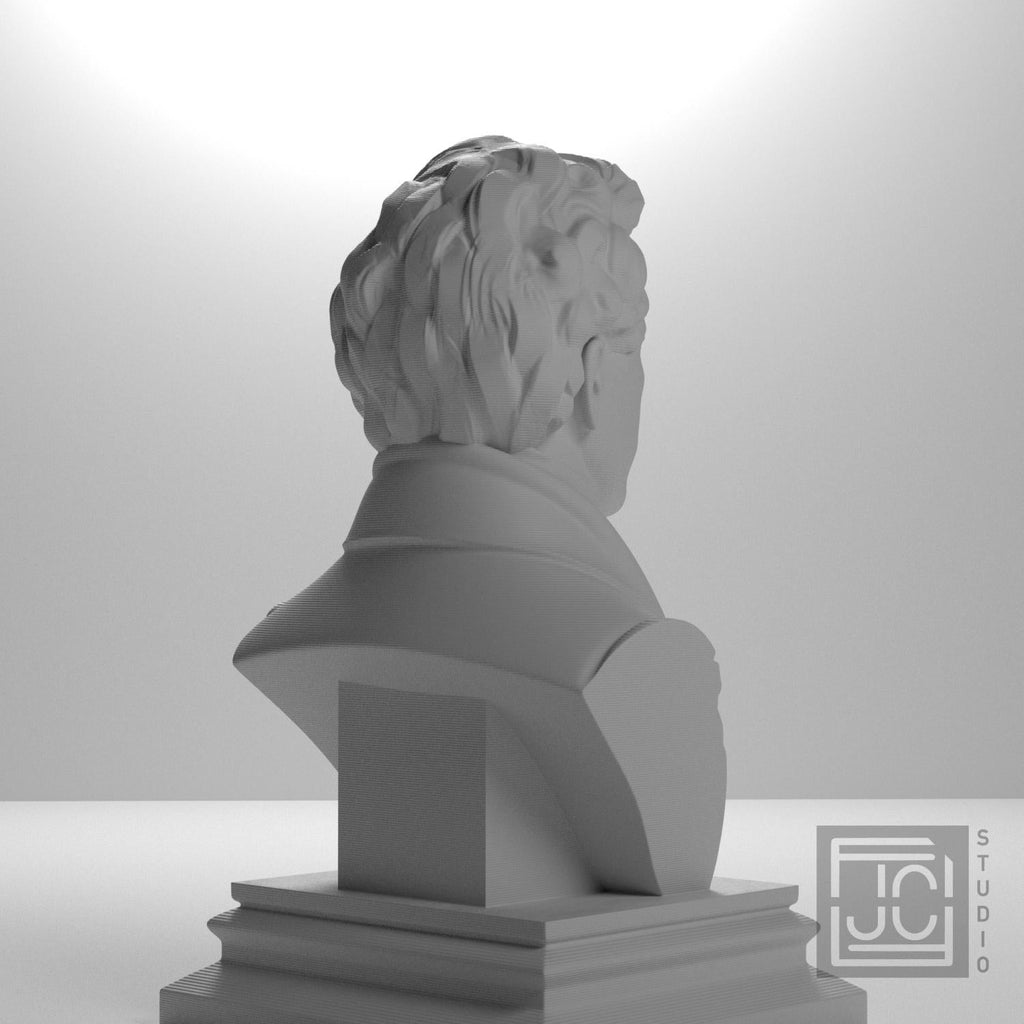 Franklin Pierce 3D Printed Collectible Bust