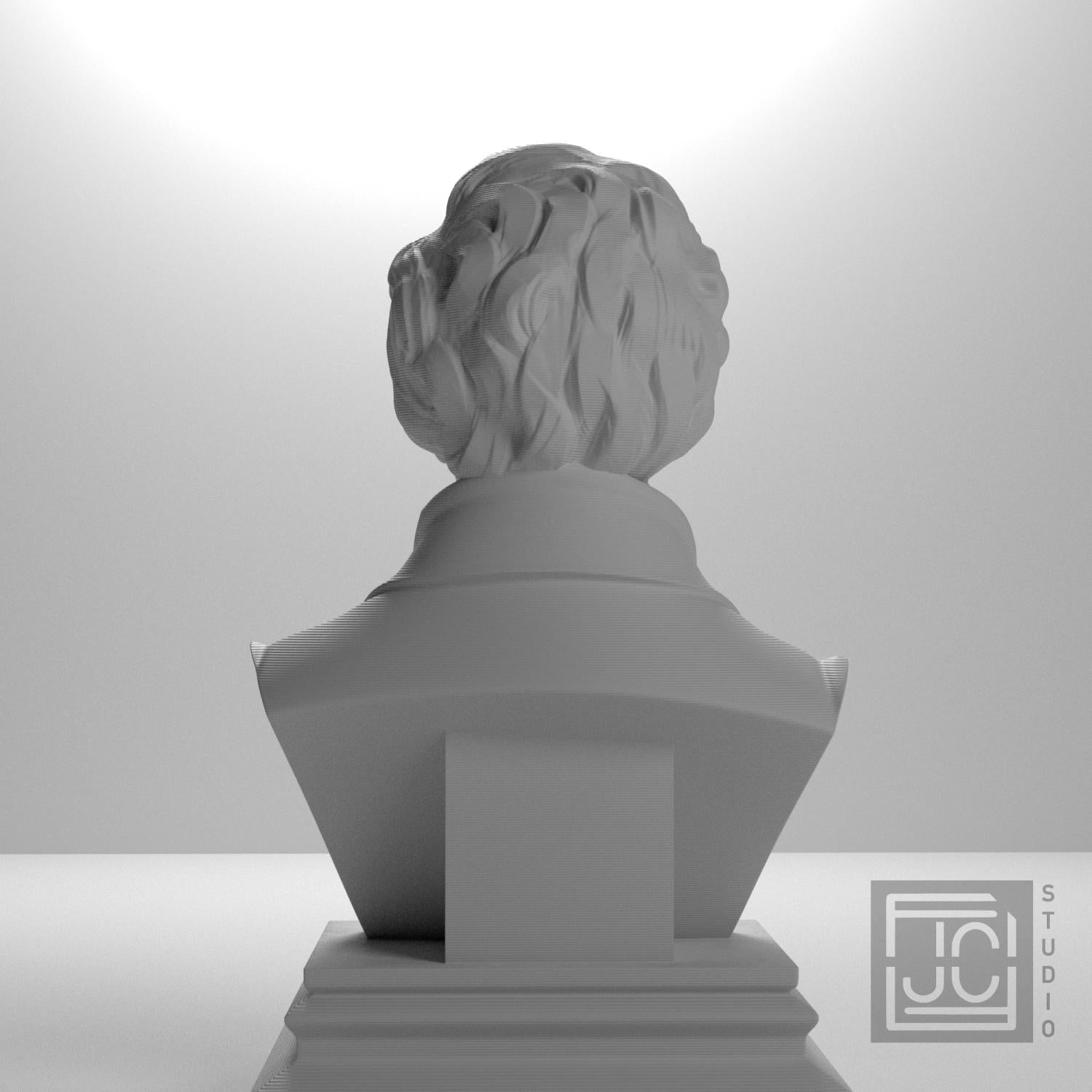 Franklin Pierce 3D Printed Collectible Bust
