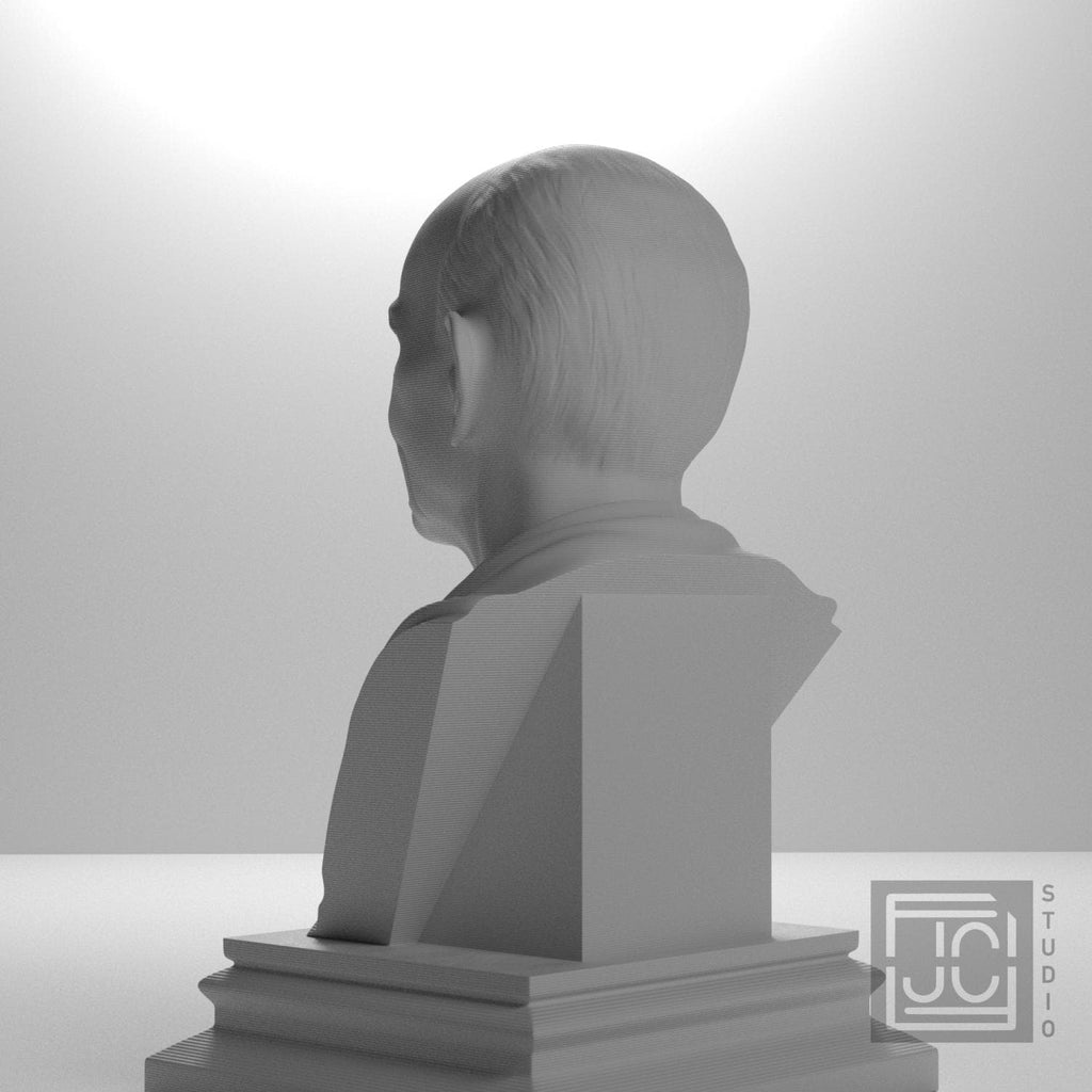Mahatma Gandhi 3D Printed Collectible Bust