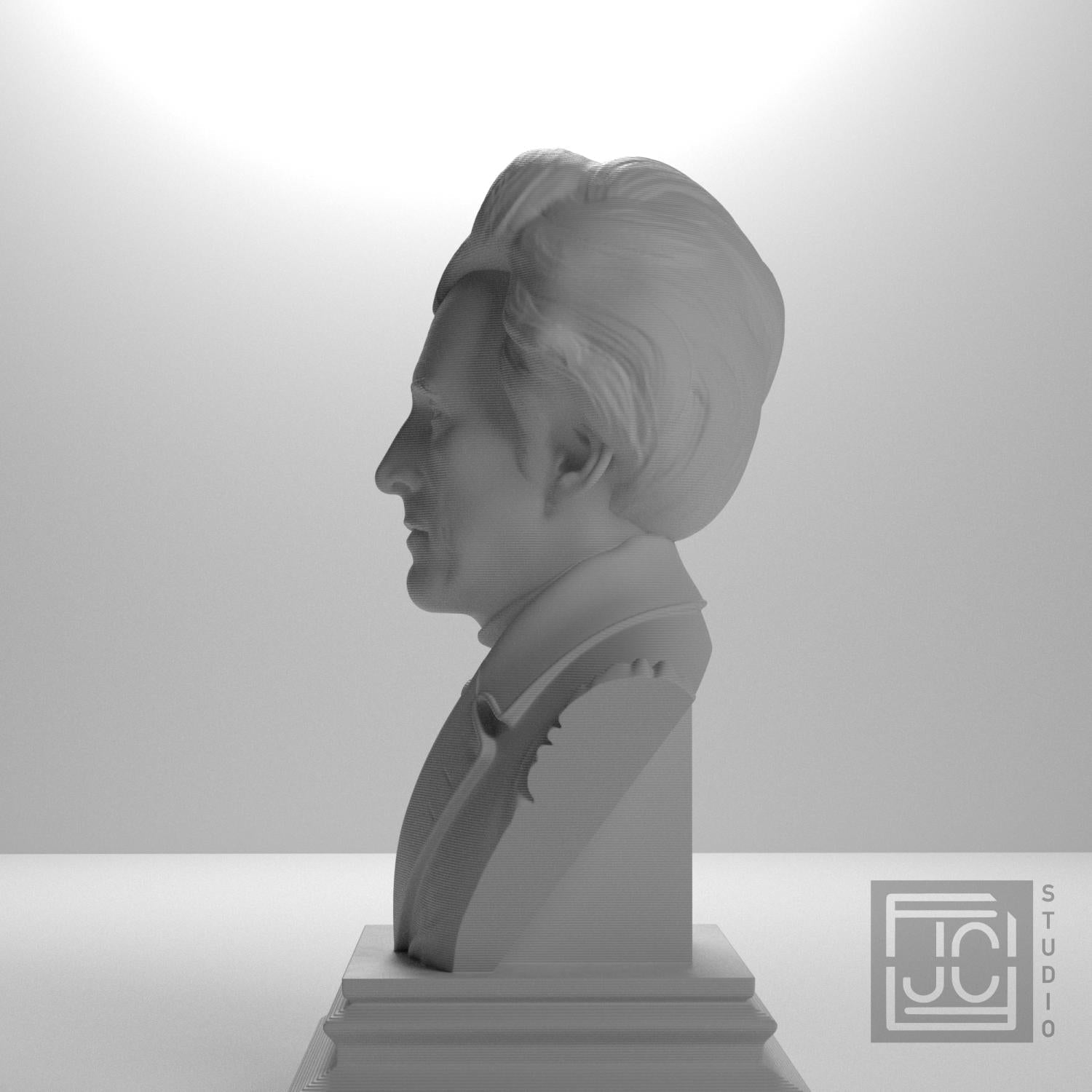Andrew Jackson 3D Printed Collectible Bust