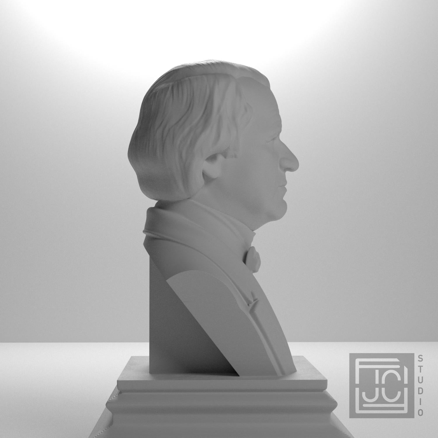 Andrew Johnson 3D Printed Collectible Bust