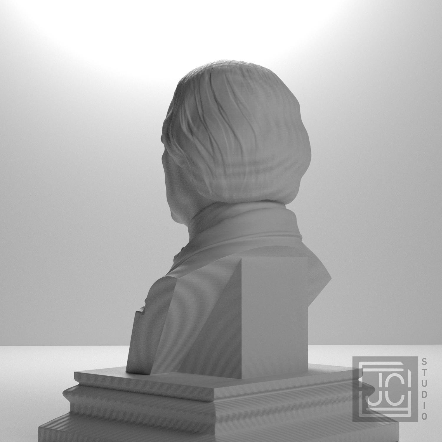 Andrew Johnson 3D Printed Collectible Bust