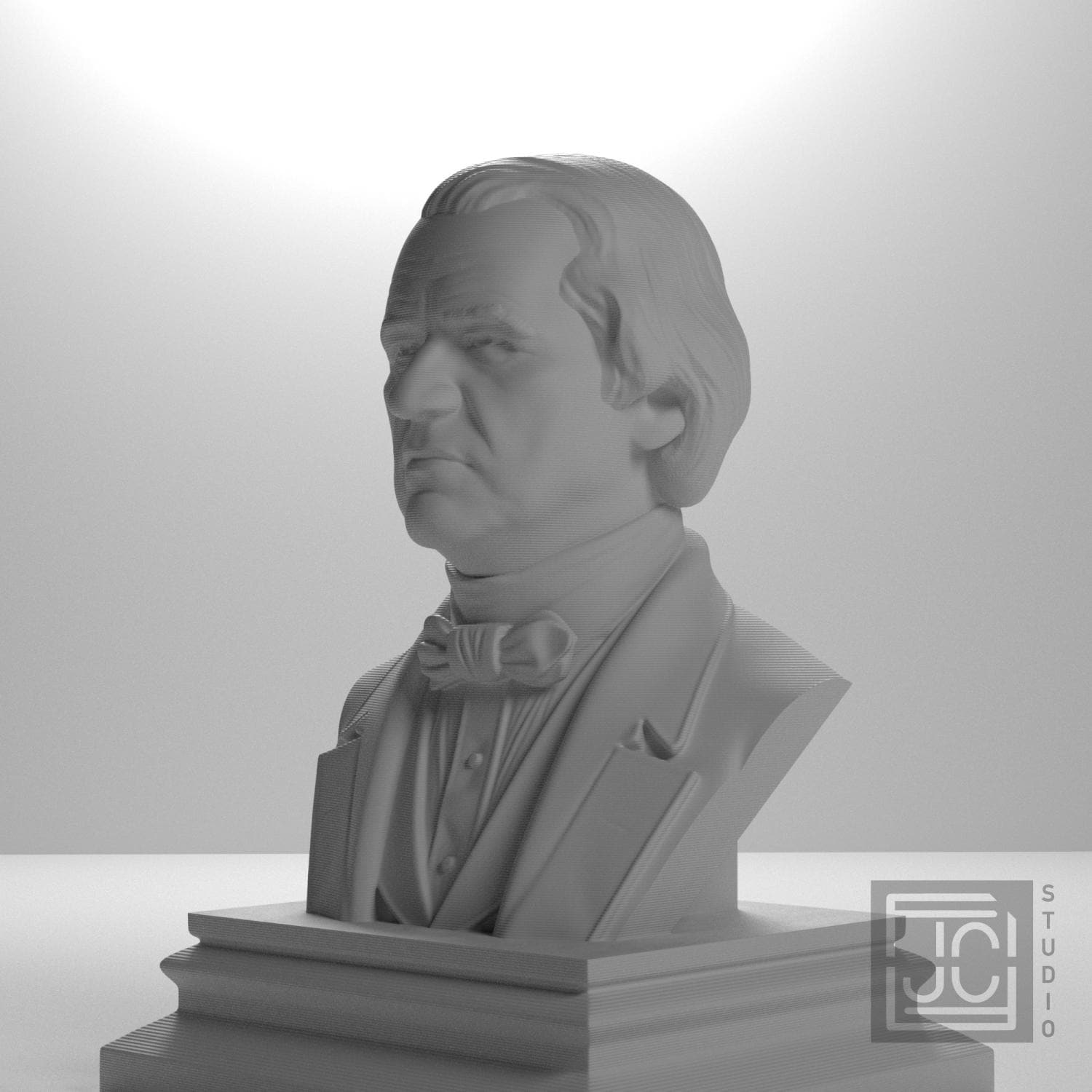 Andrew Johnson 3D Printed Collectible Bust