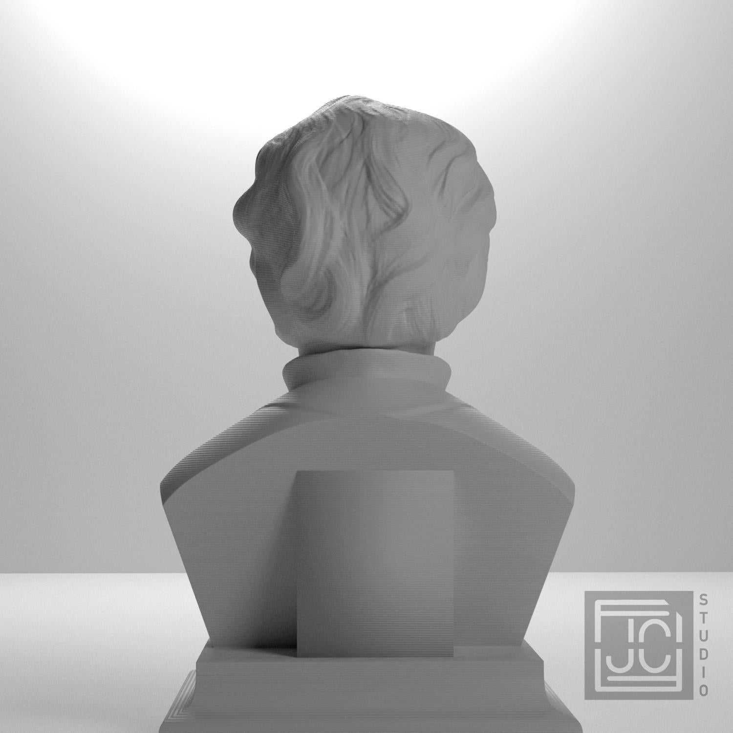 Michael Faraday 3D Printed Collectible Bust