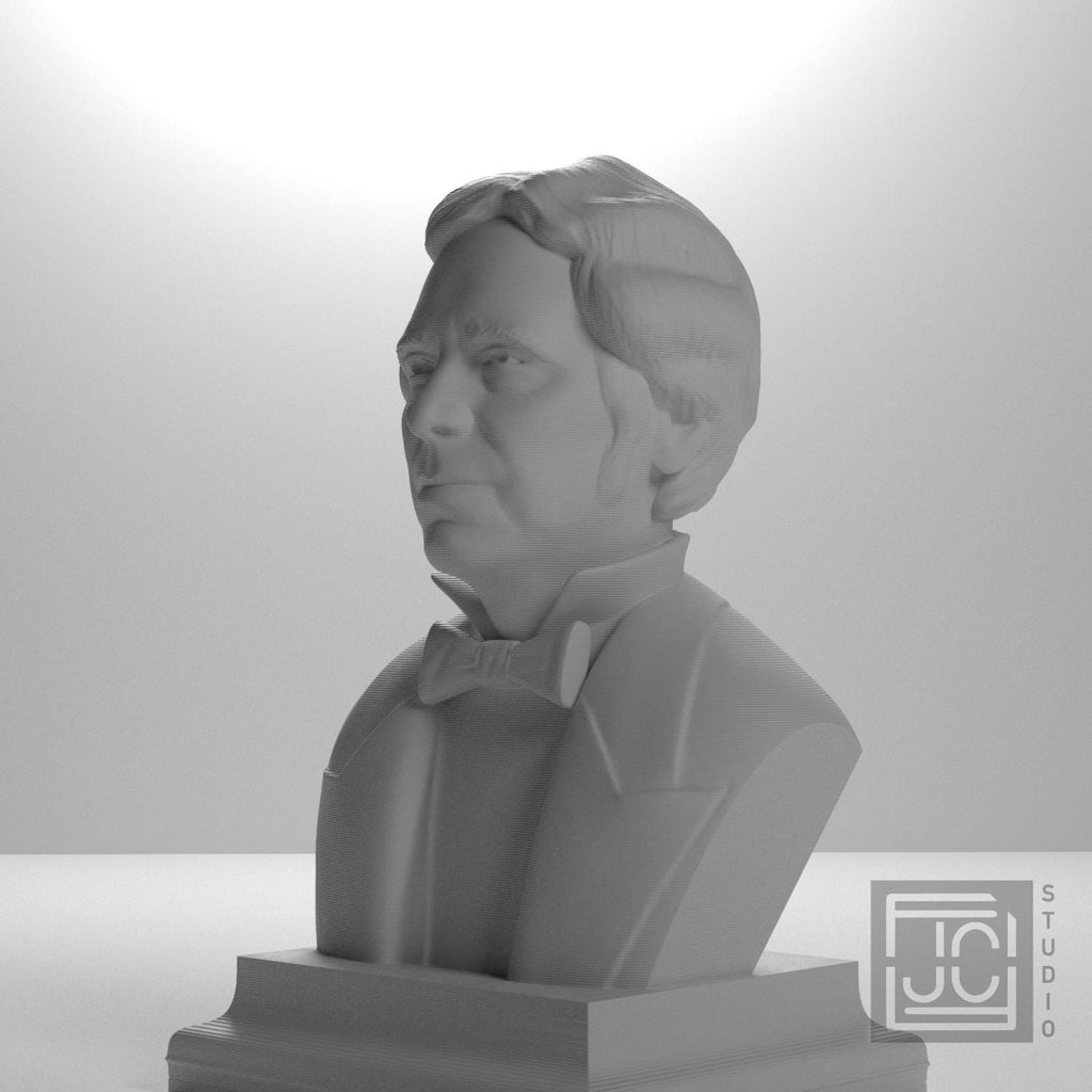 Michael Faraday 3D Printed Collectible Bust