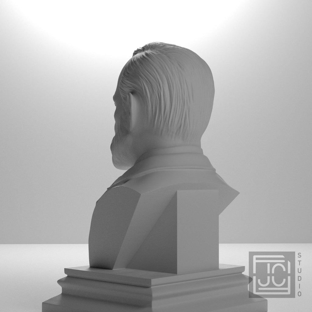 Benjamin Harrison 3D Printed Collectible Bust