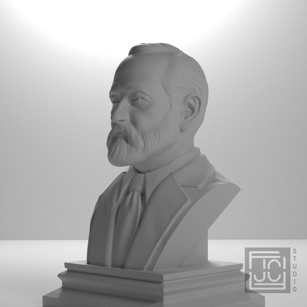 Benjamin Harrison 3D Printed Collectible Bust