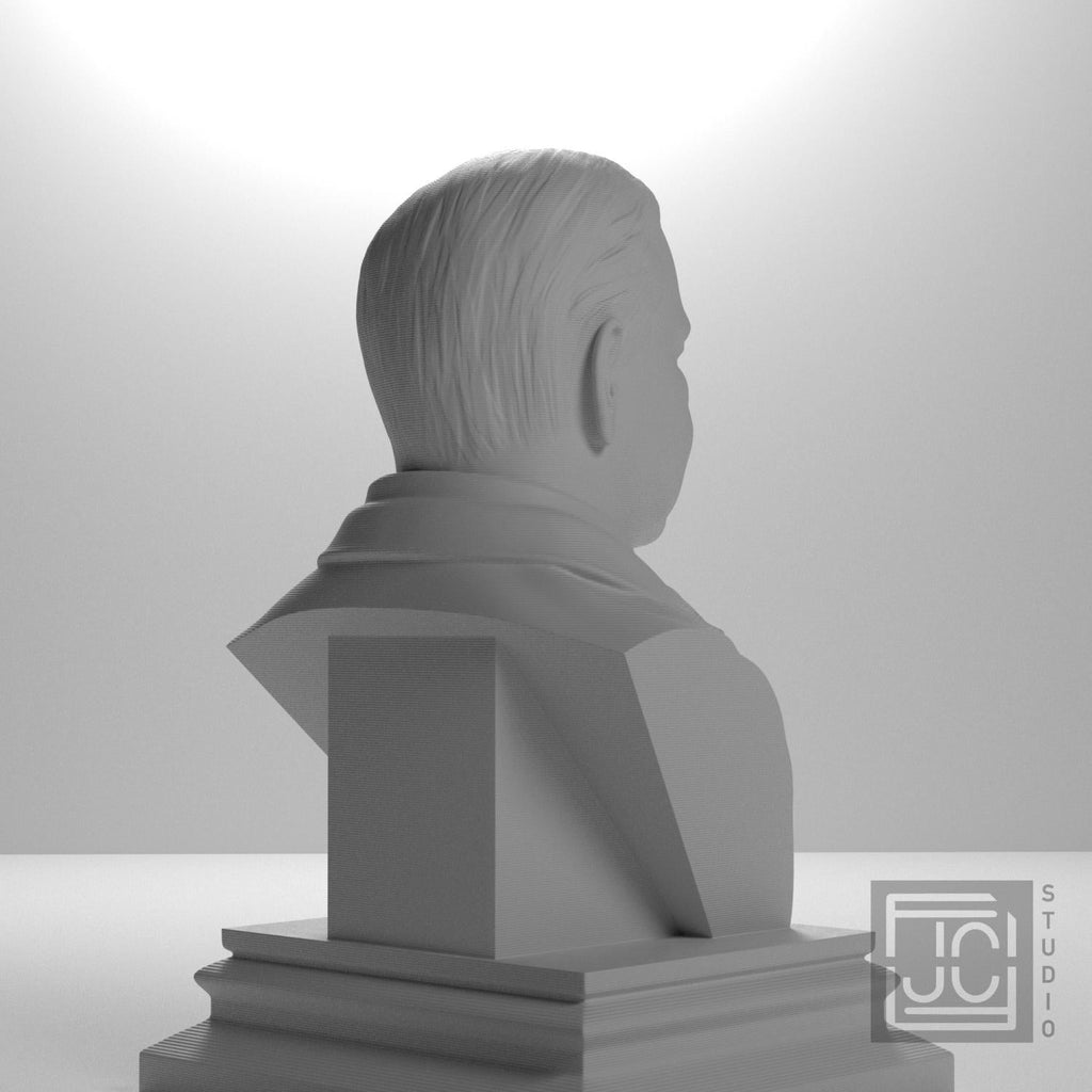 Herbert Hoover 3D Printed Collectible Bust