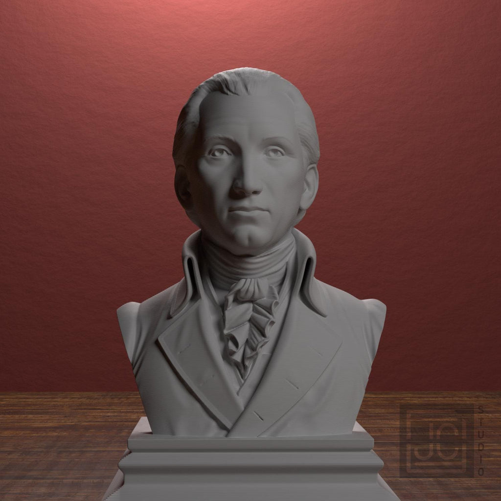 James Monroe 3D Printed Collectible Bust