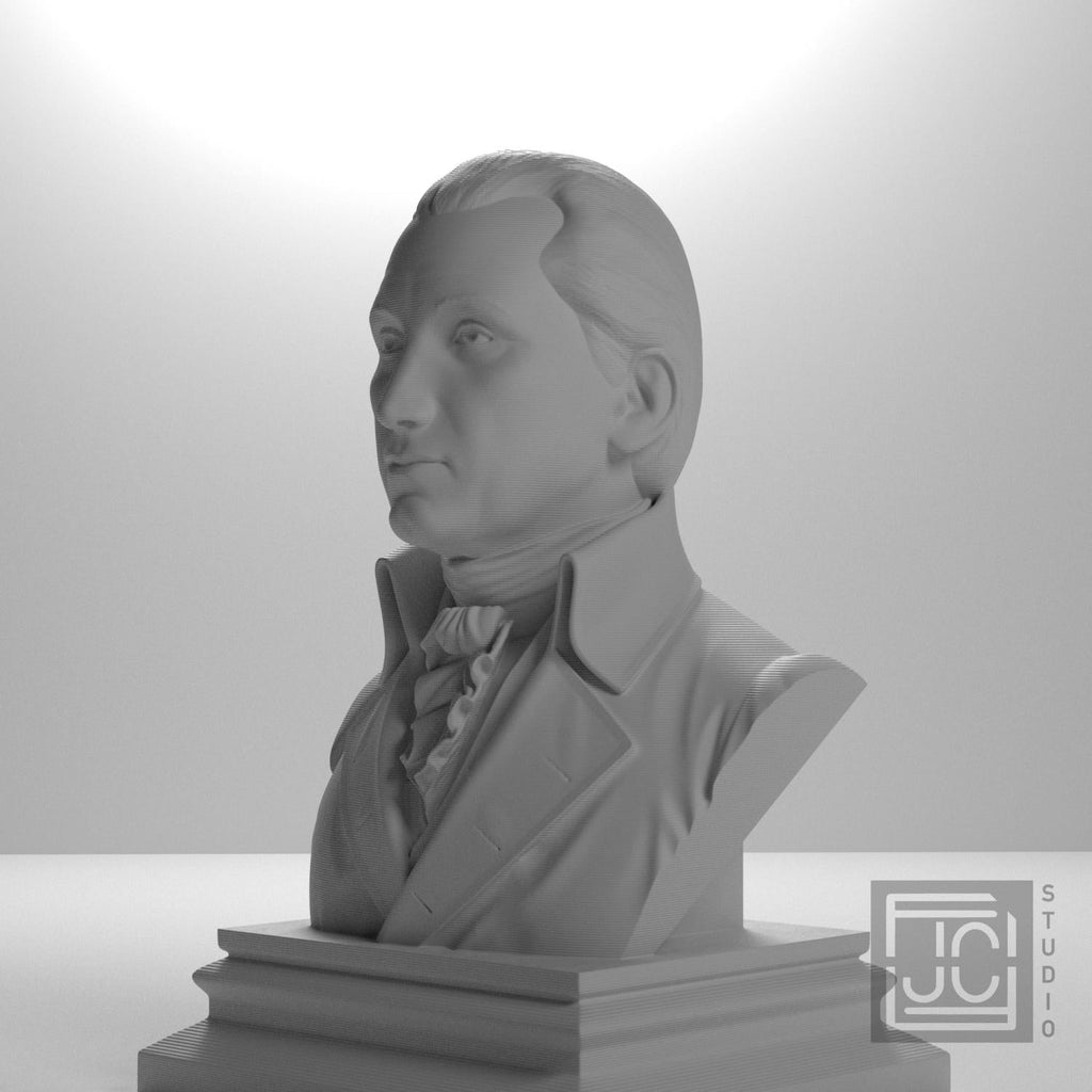 James Monroe 3D Printed Collectible Bust