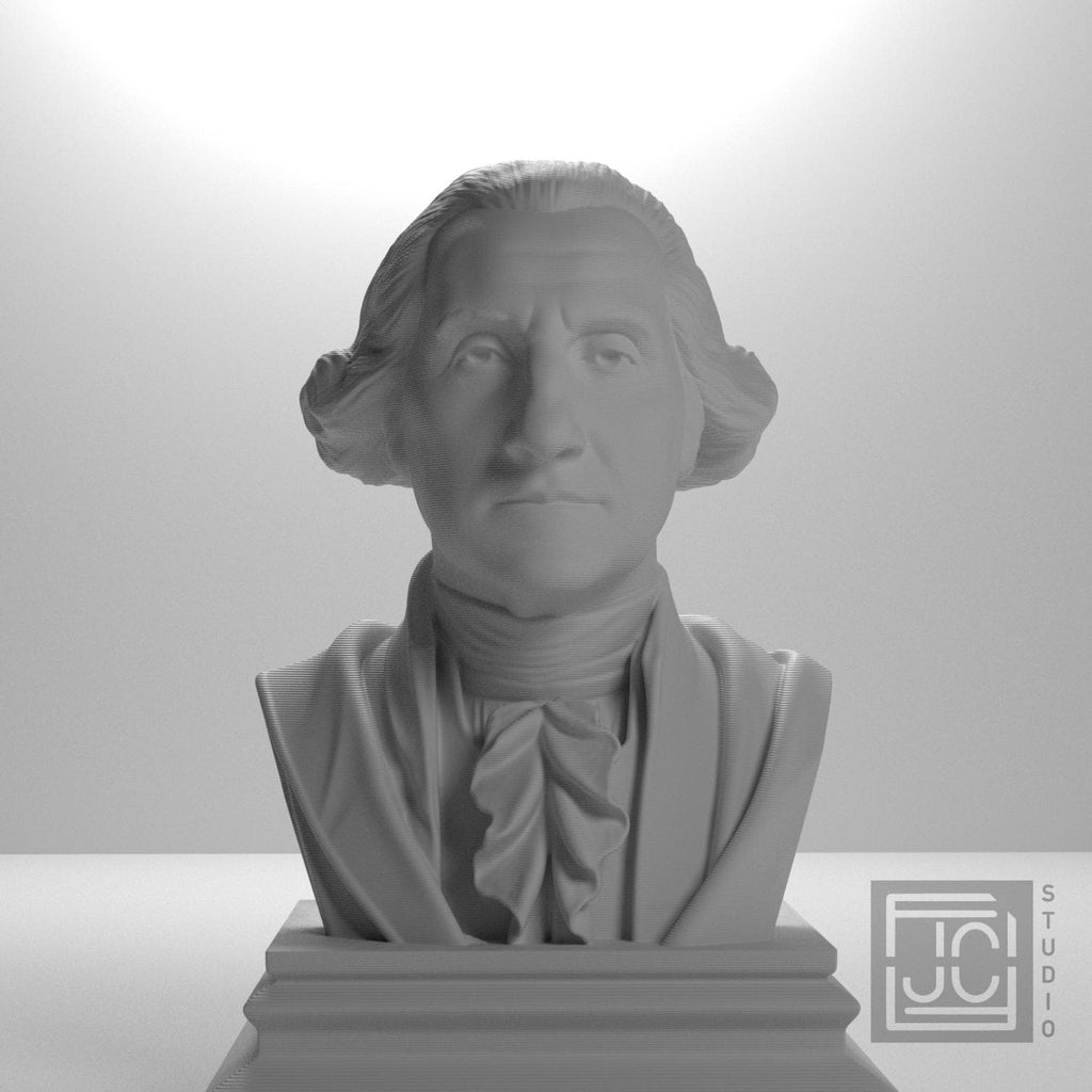 George Washington 3D Printed Collectible Bust