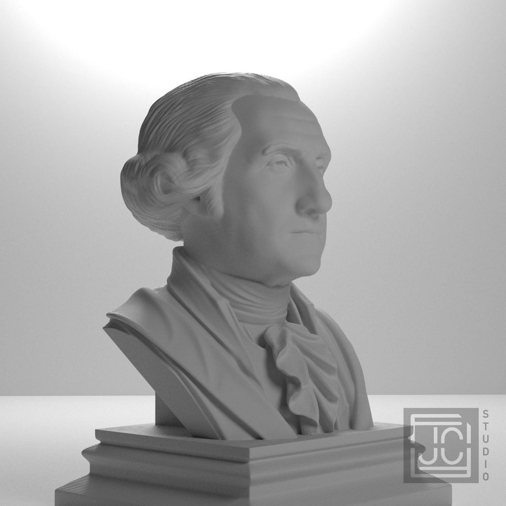 George Washington 3D Printed Collectible Bust