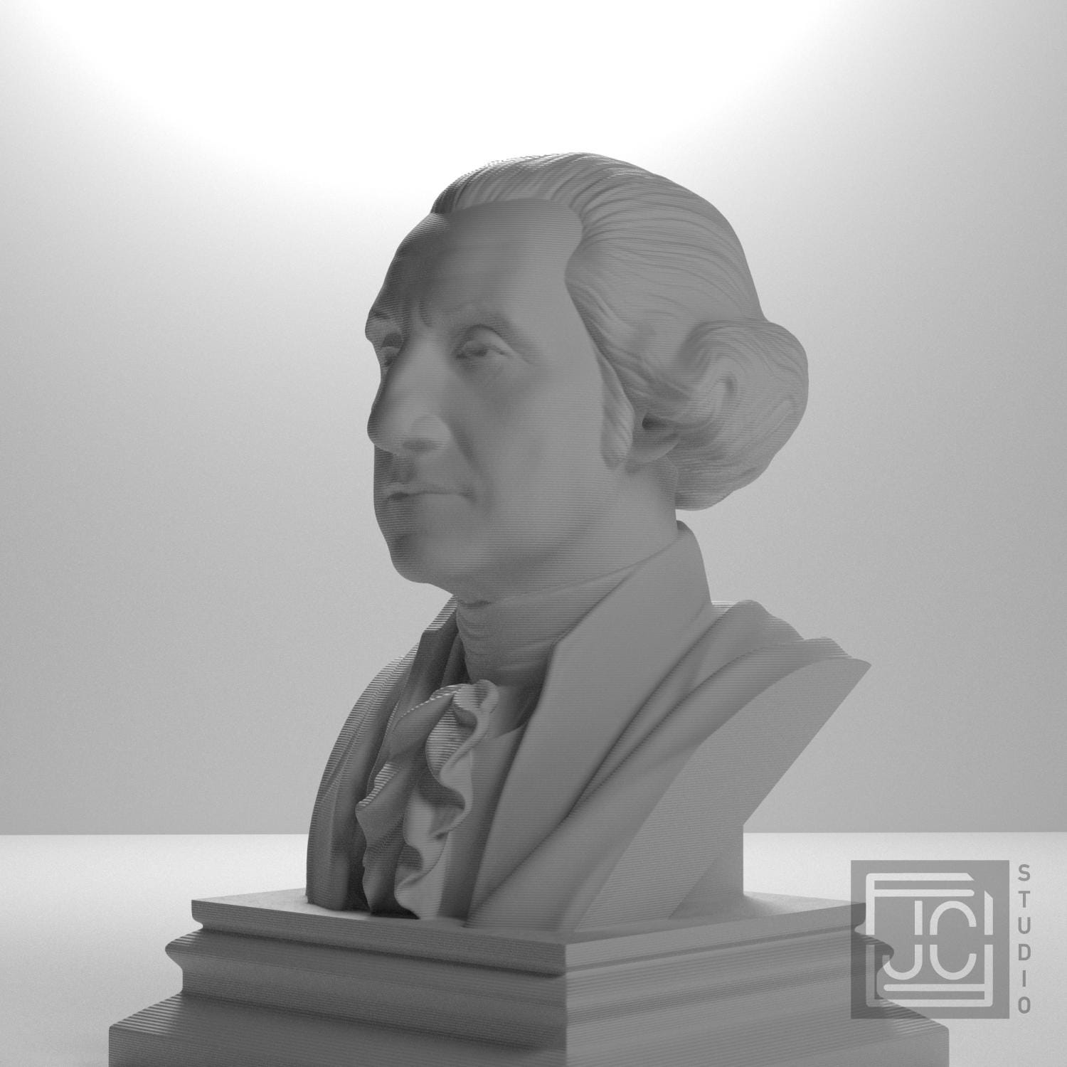 George Washington 3D Printed Collectible Bust