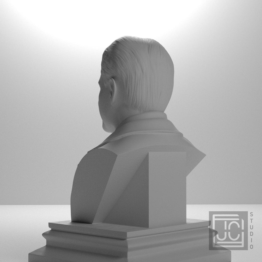 Bill Clinton 3D Printed Collectible Bust