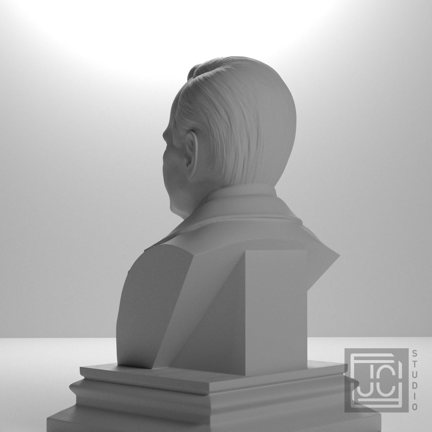 George H. W. Bush 3D Printed Collectible Bust
