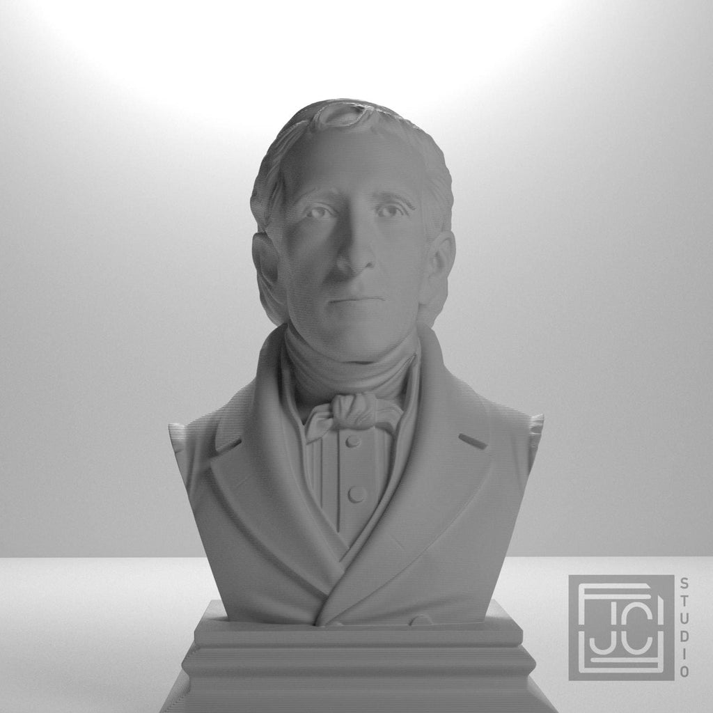 John Tyler 3D Printed Collectible Bust
