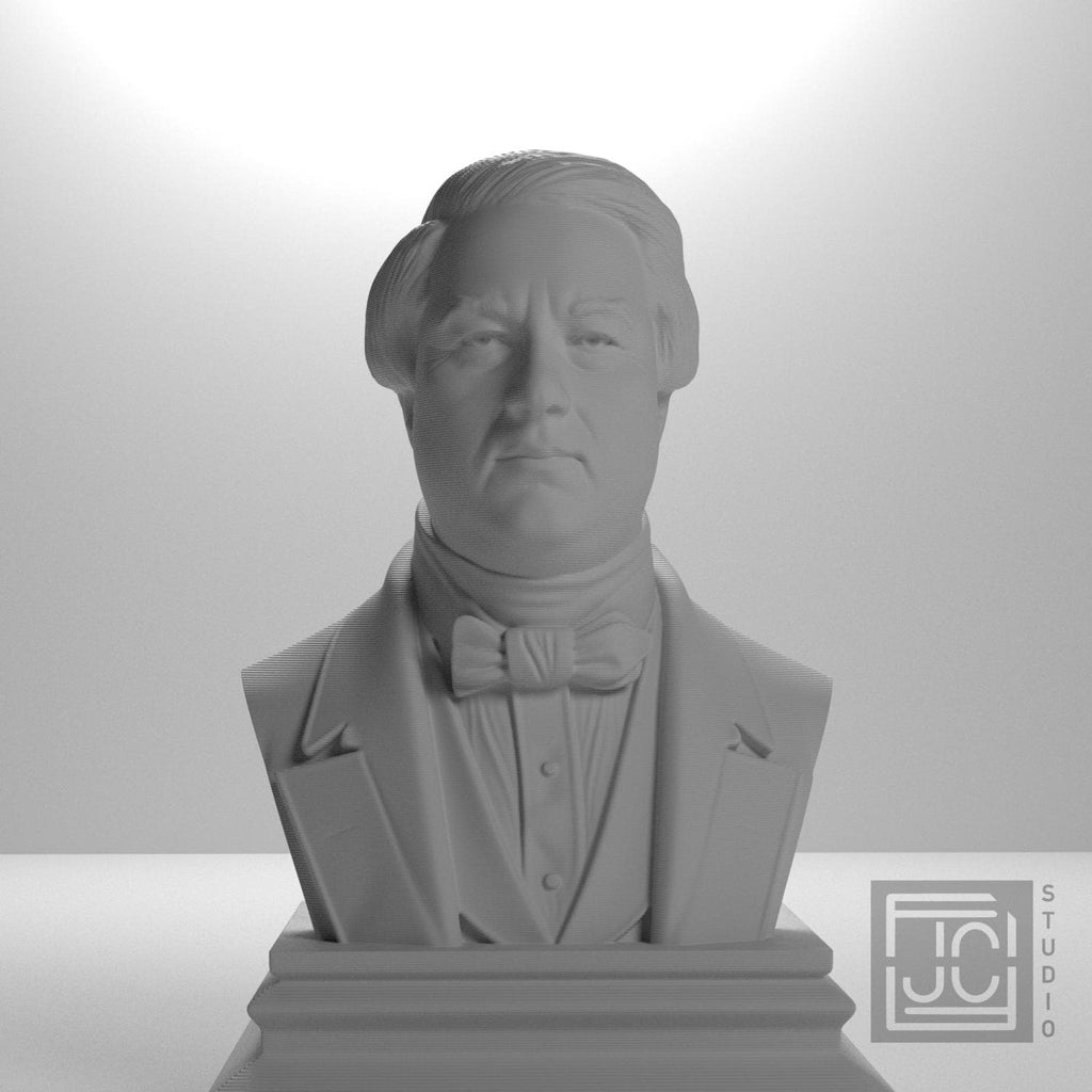 Millard Fillmore 3D Printed Collectible Bust