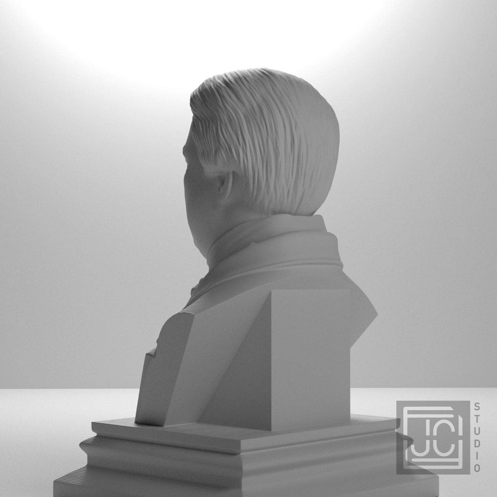 Millard Fillmore 3D Printed Collectible Bust
