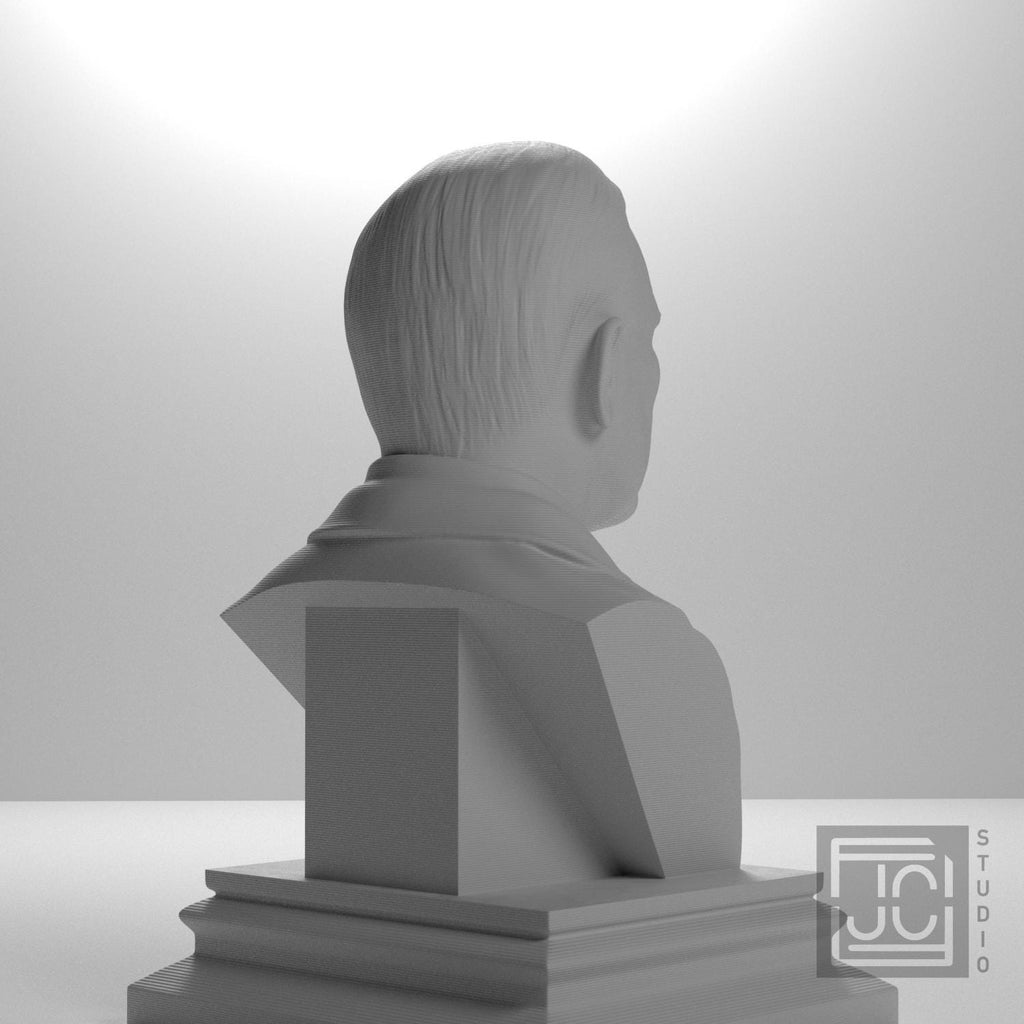 Franklin D. Roosevelt 3D Printed Collectible Bust