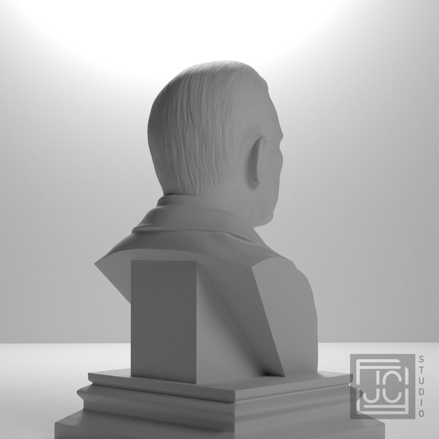 Franklin D. Roosevelt 3D Printed Collectible Bust