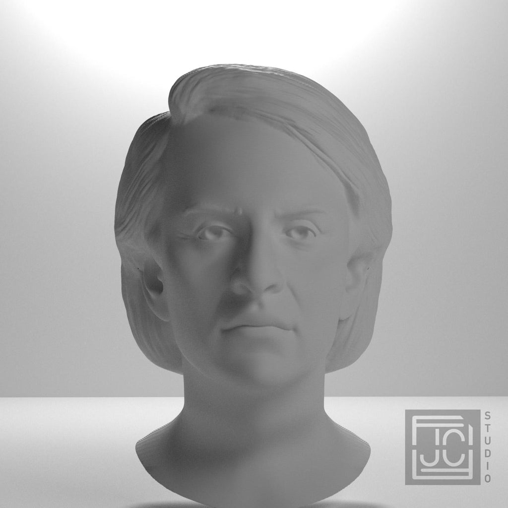 Carl Sagan 3D Printed Collectible Bust