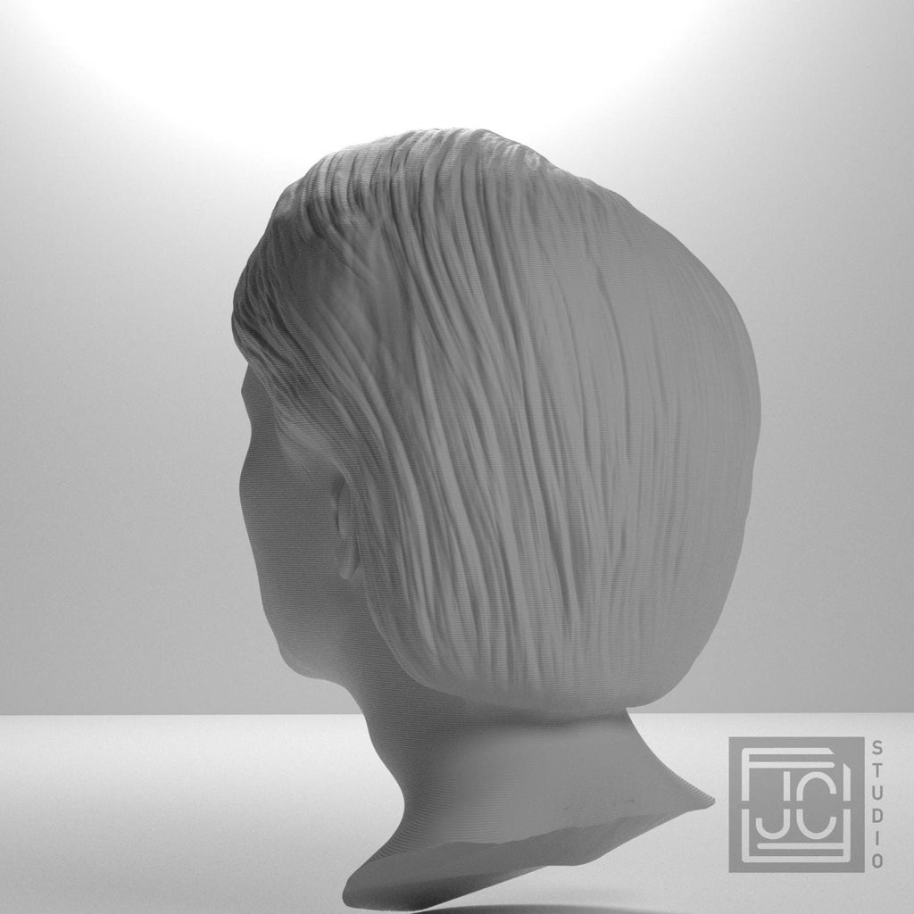 Carl Sagan 3D Printed Collectible Bust