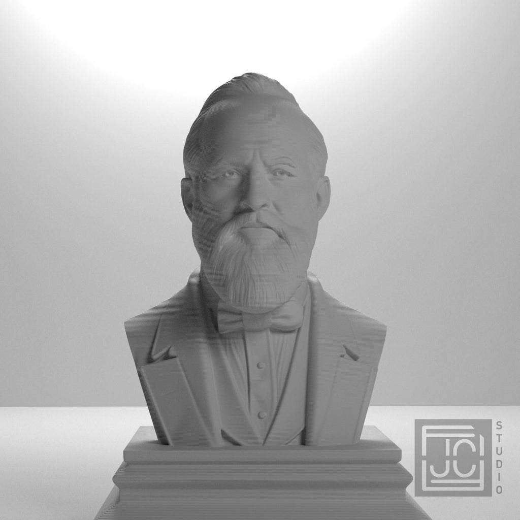 James A. Garfield 3D Printed Collectible Bust