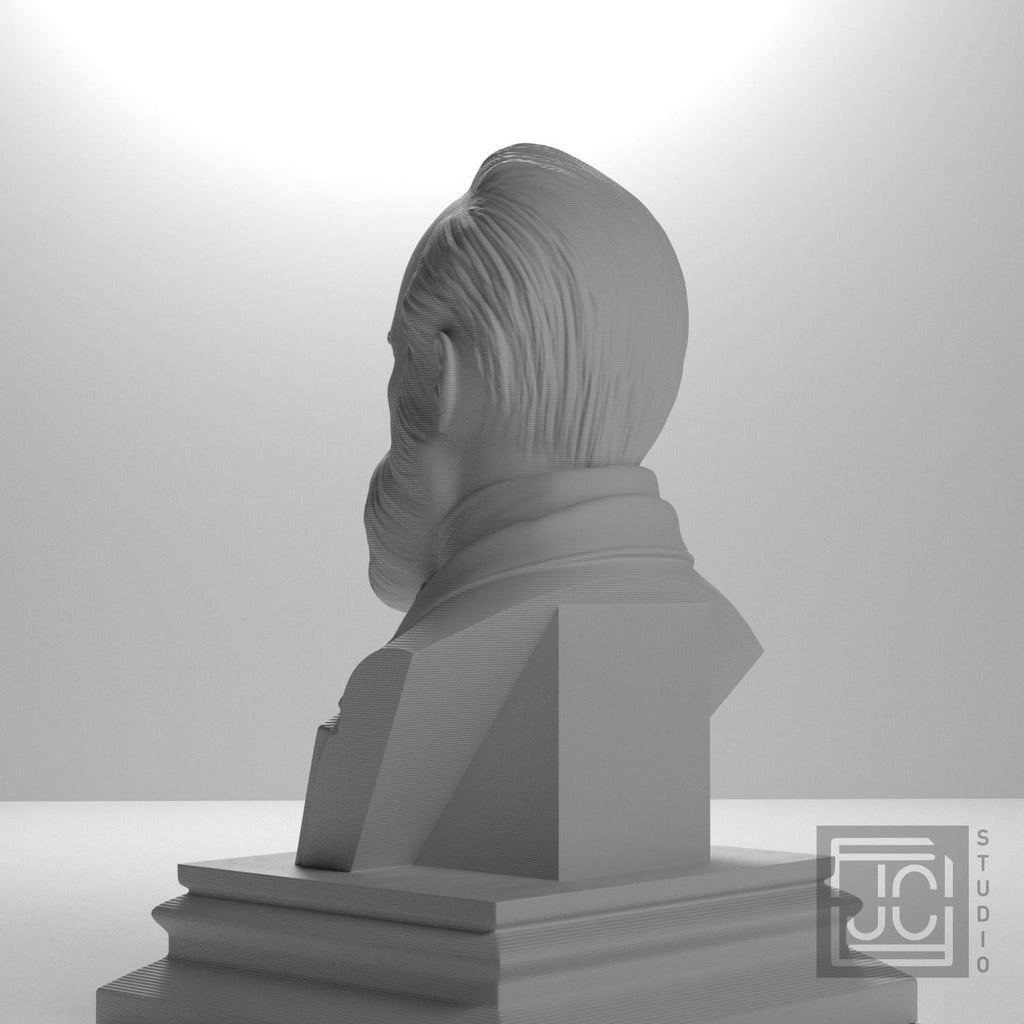 James A. Garfield 3D Printed Collectible Bust