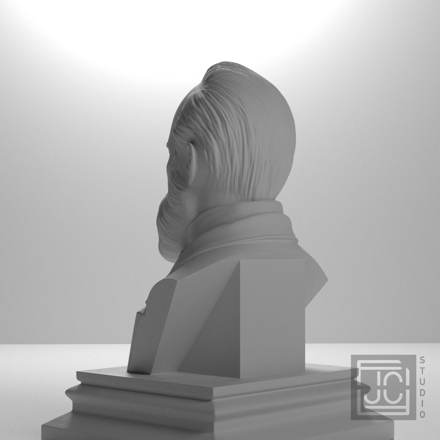 James A. Garfield 3D Printed Collectible Bust