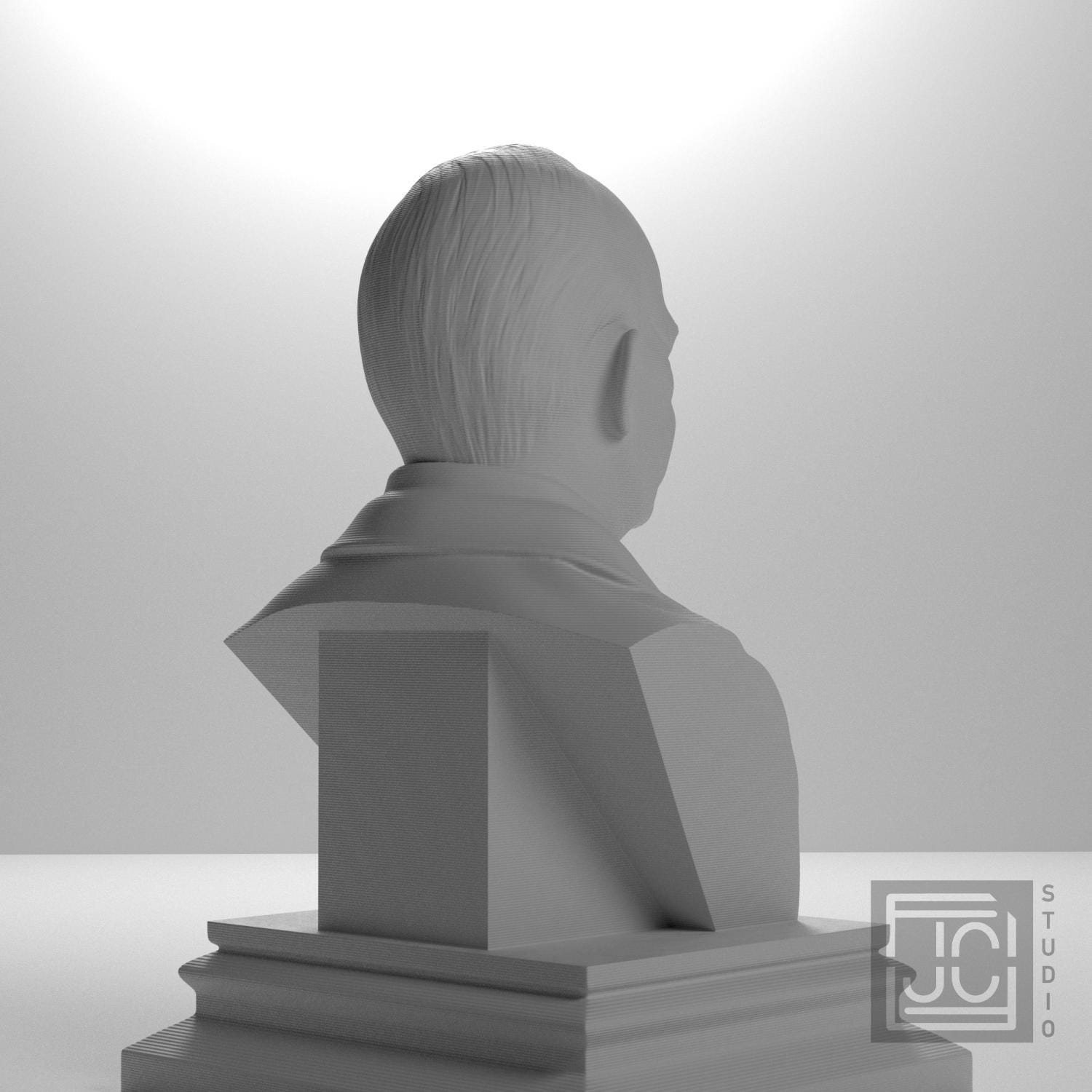 Dwight D. Eisenhower 3D Printed Collectible Bust