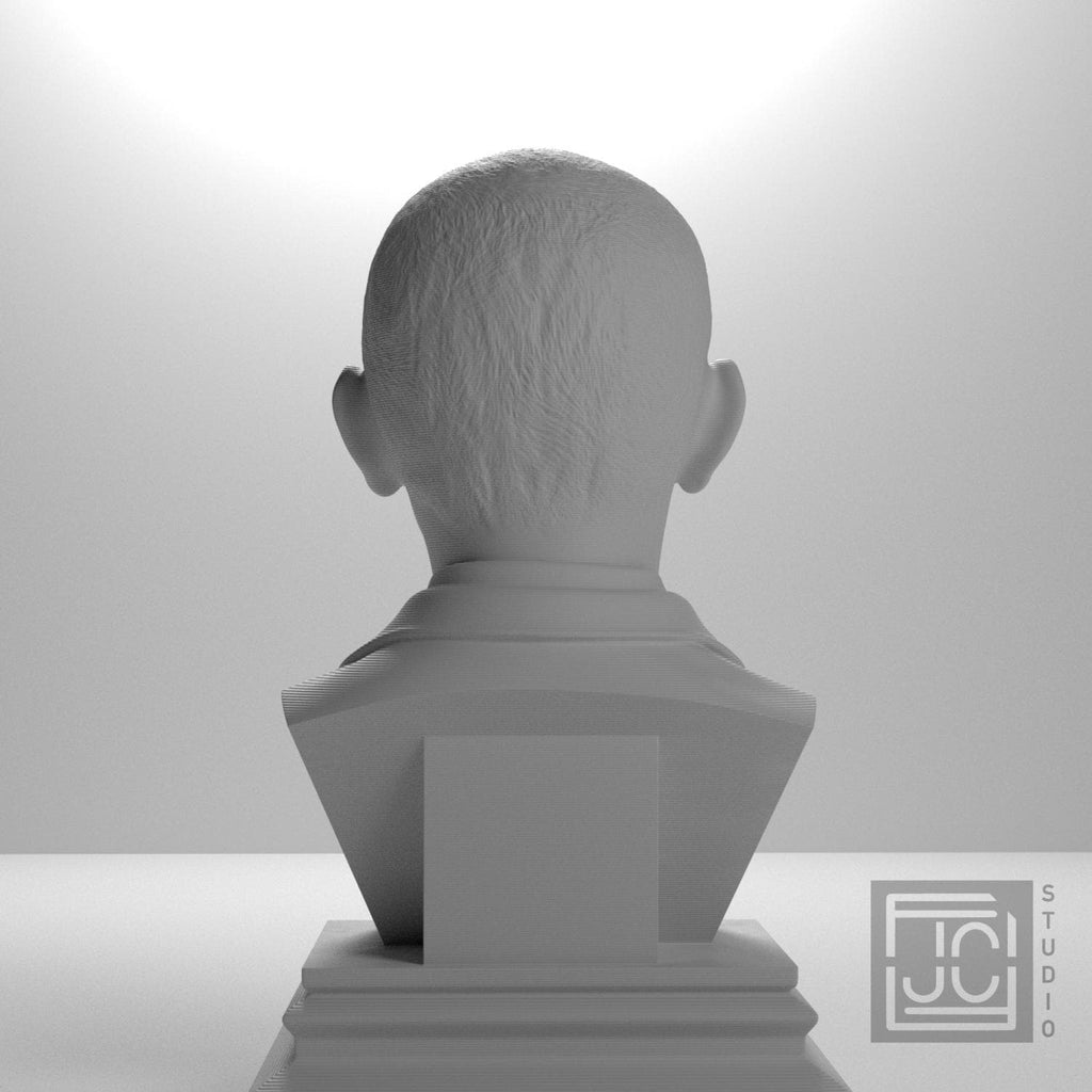 Barack Obama 3D Printed Collectible Bust