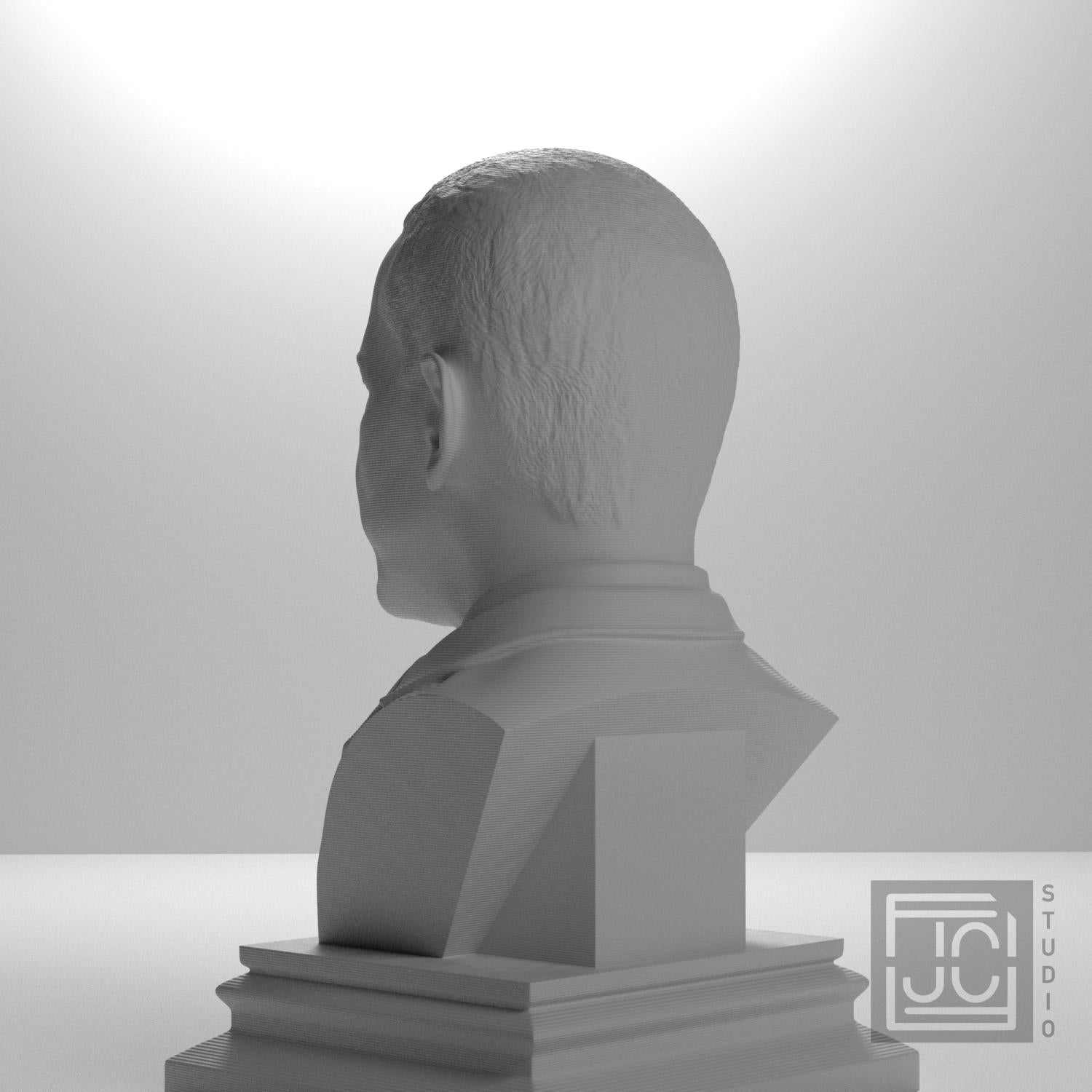 Barack Obama 3D Printed Collectible Bust
