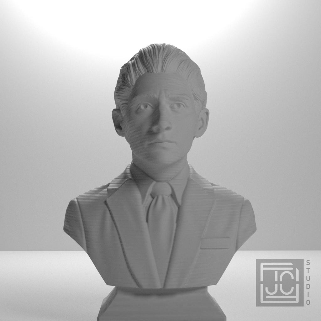 Franz Kafka 3D Printed Collectible Bust