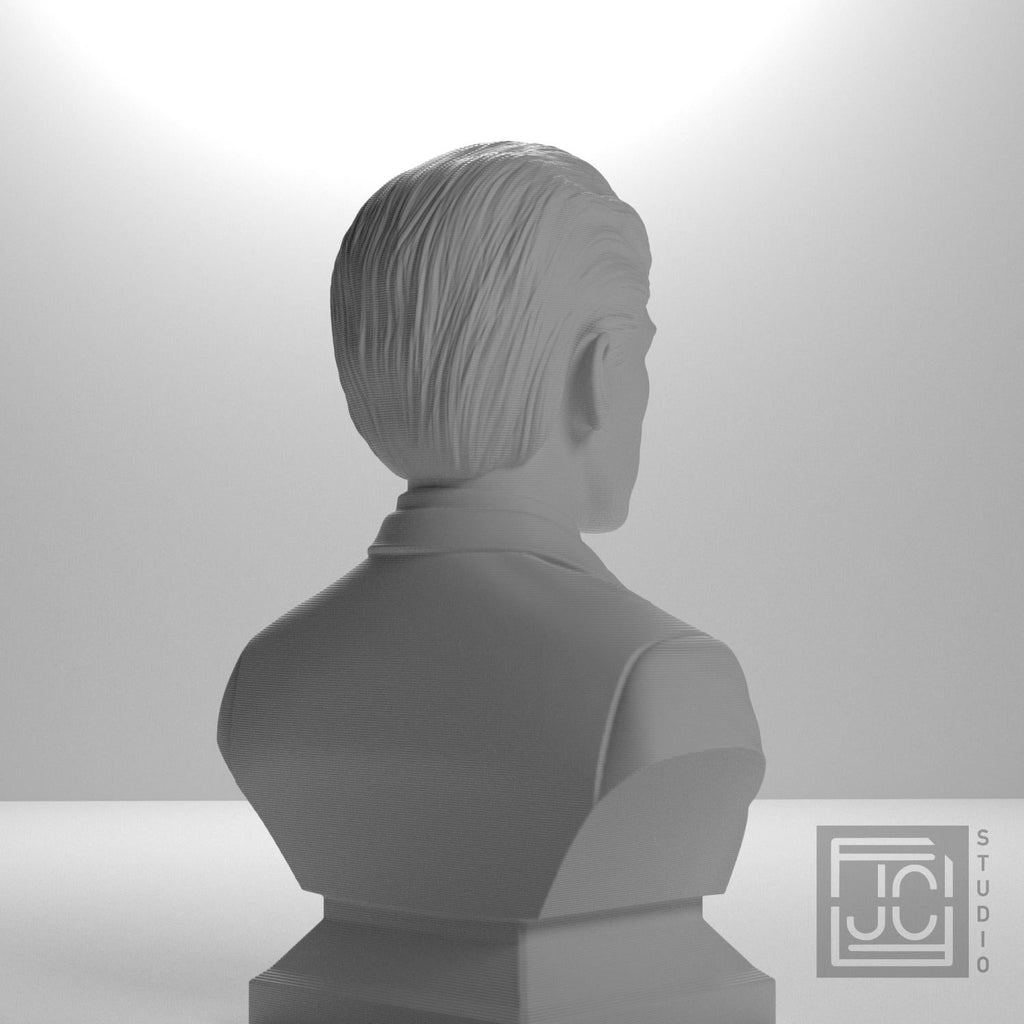 Franz Kafka 3D Printed Collectible Bust