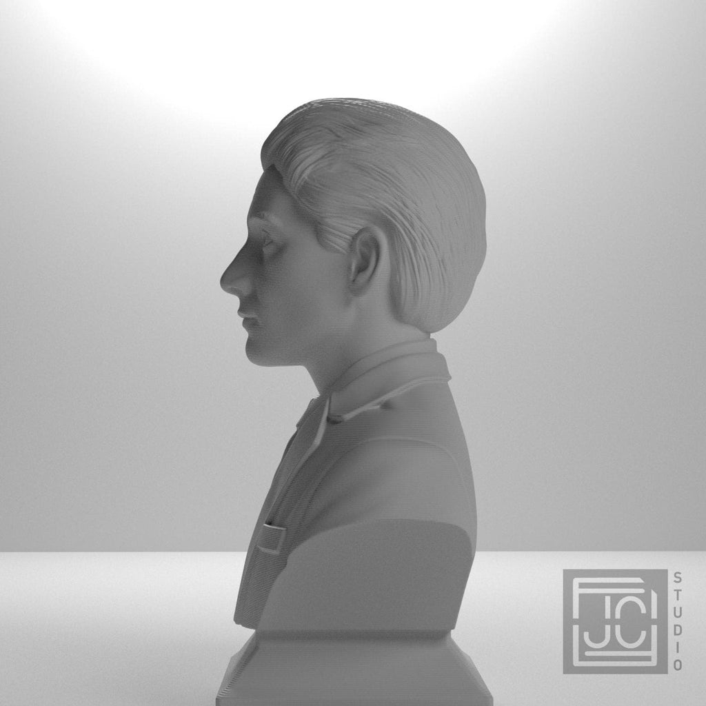 Franz Kafka 3D Printed Collectible Bust