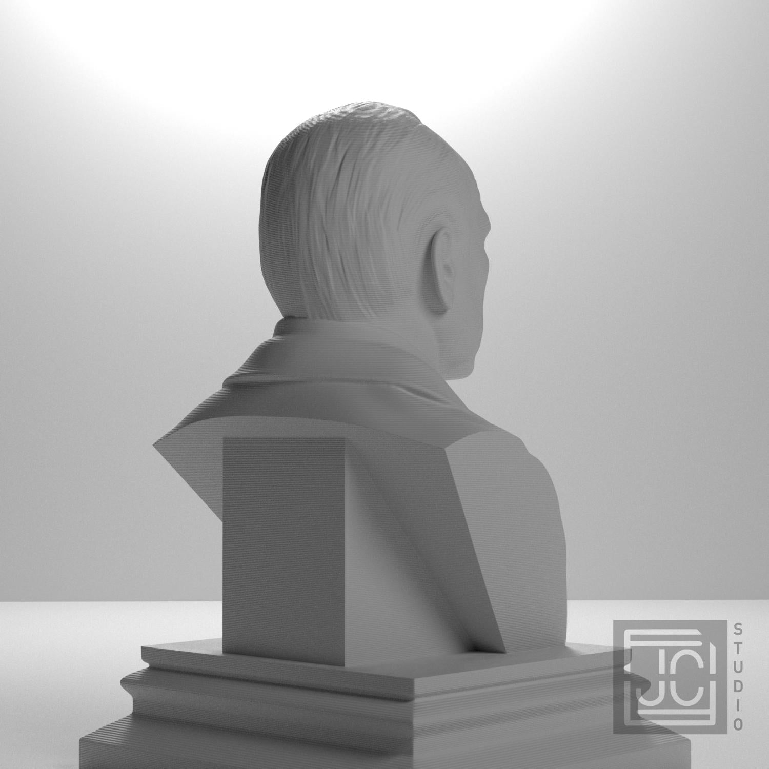 Gerald Ford 3D Printed Collectible Bust