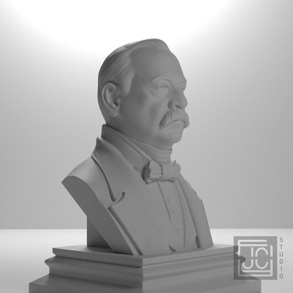 Grover Cleveland 3D Printed Collectible Bust