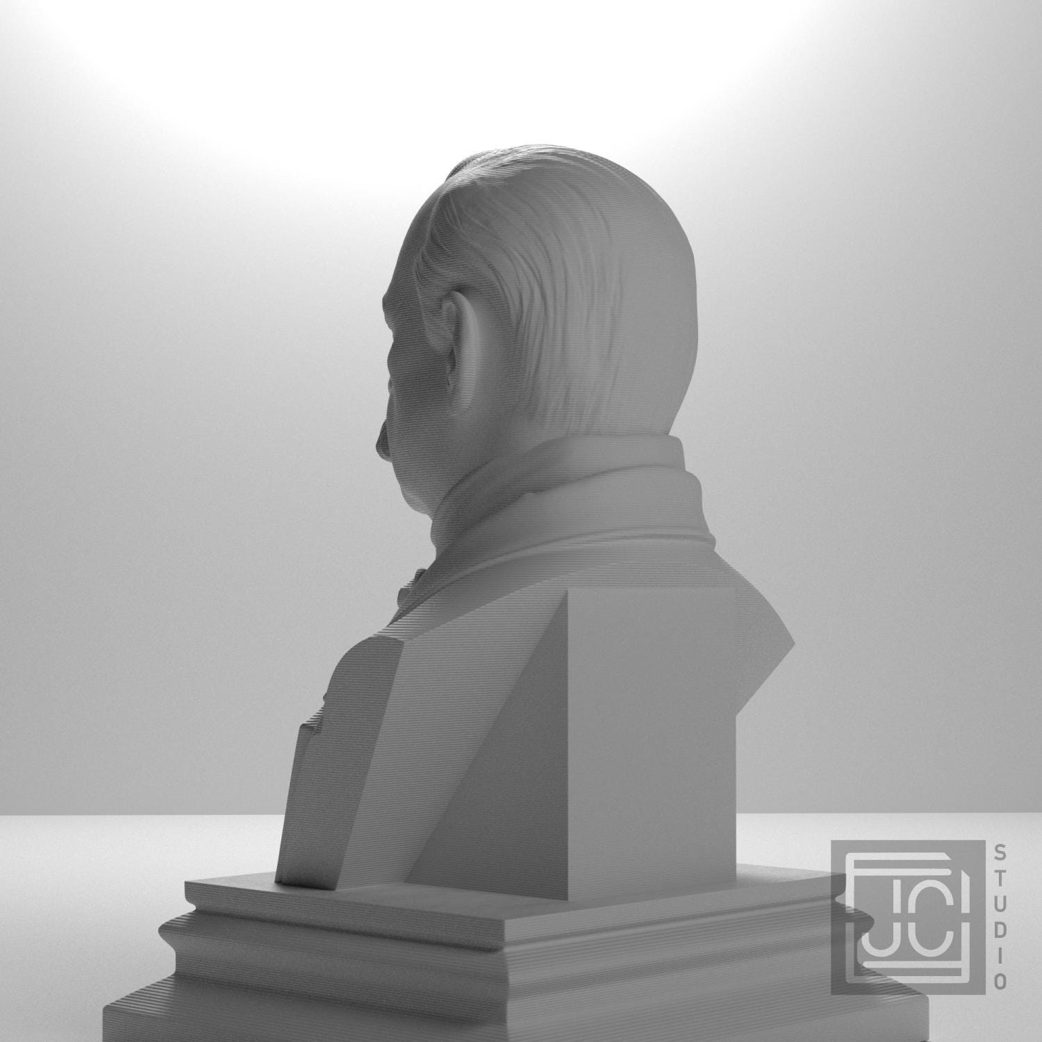 Grover Cleveland 3D Printed Collectible Bust