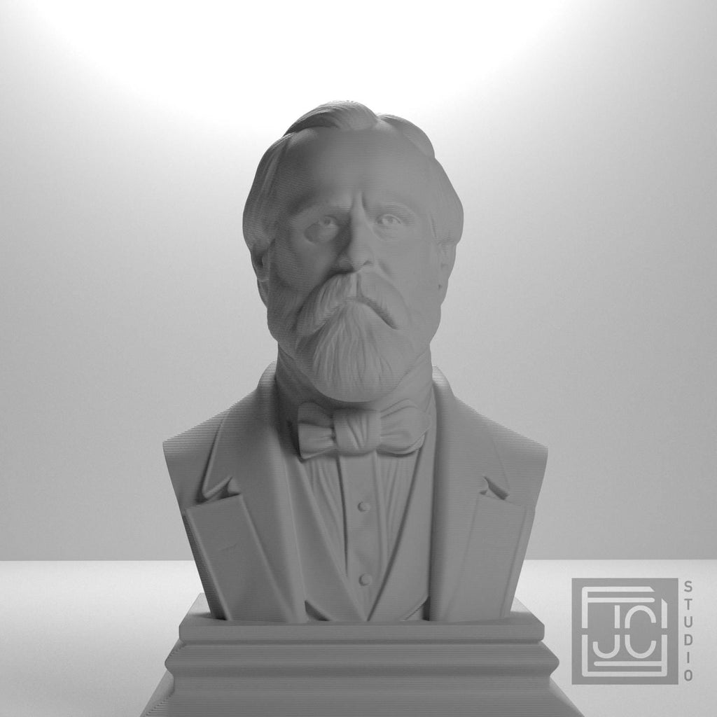 Rutherford B. Hayes 3D Printed Collectible Bust