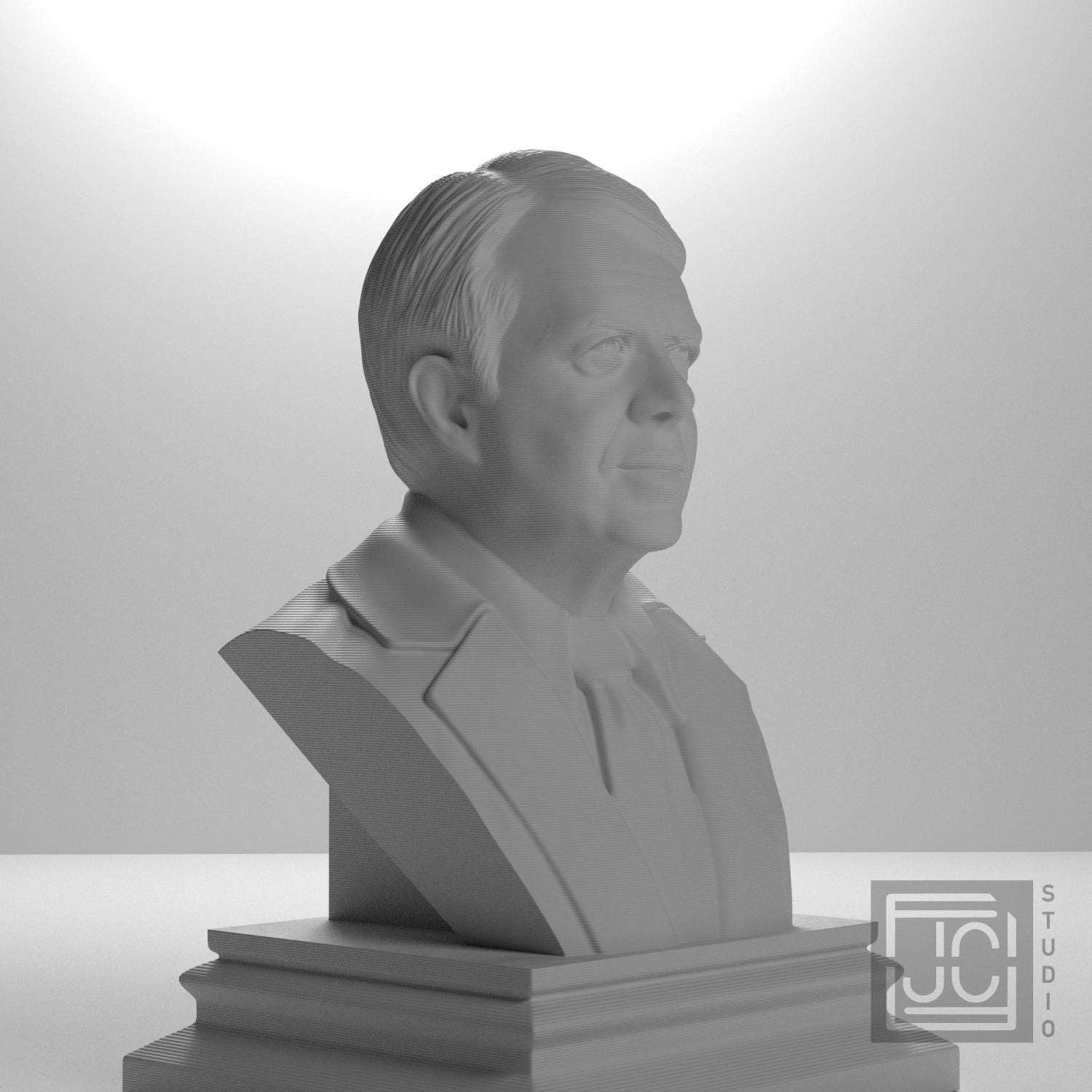 Jimmy Carter 3D Printed Collectible Bust