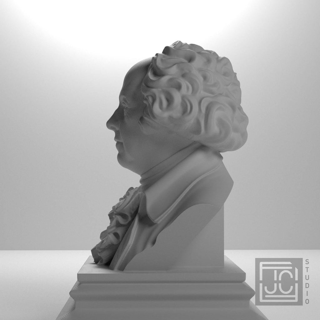 John Adams 3D Printed Collectible Bust