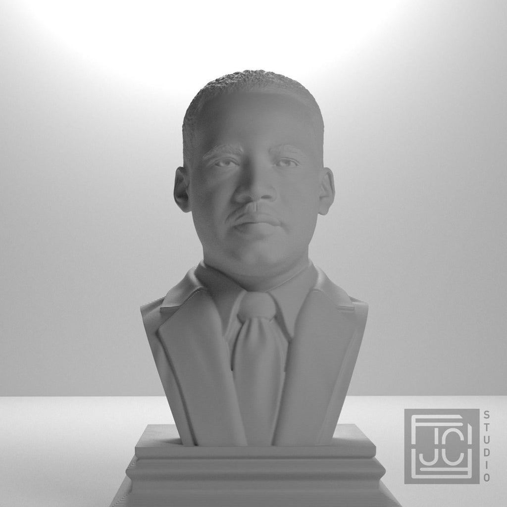 Martin Luther King Jr. 3D Printed Collectible Bust