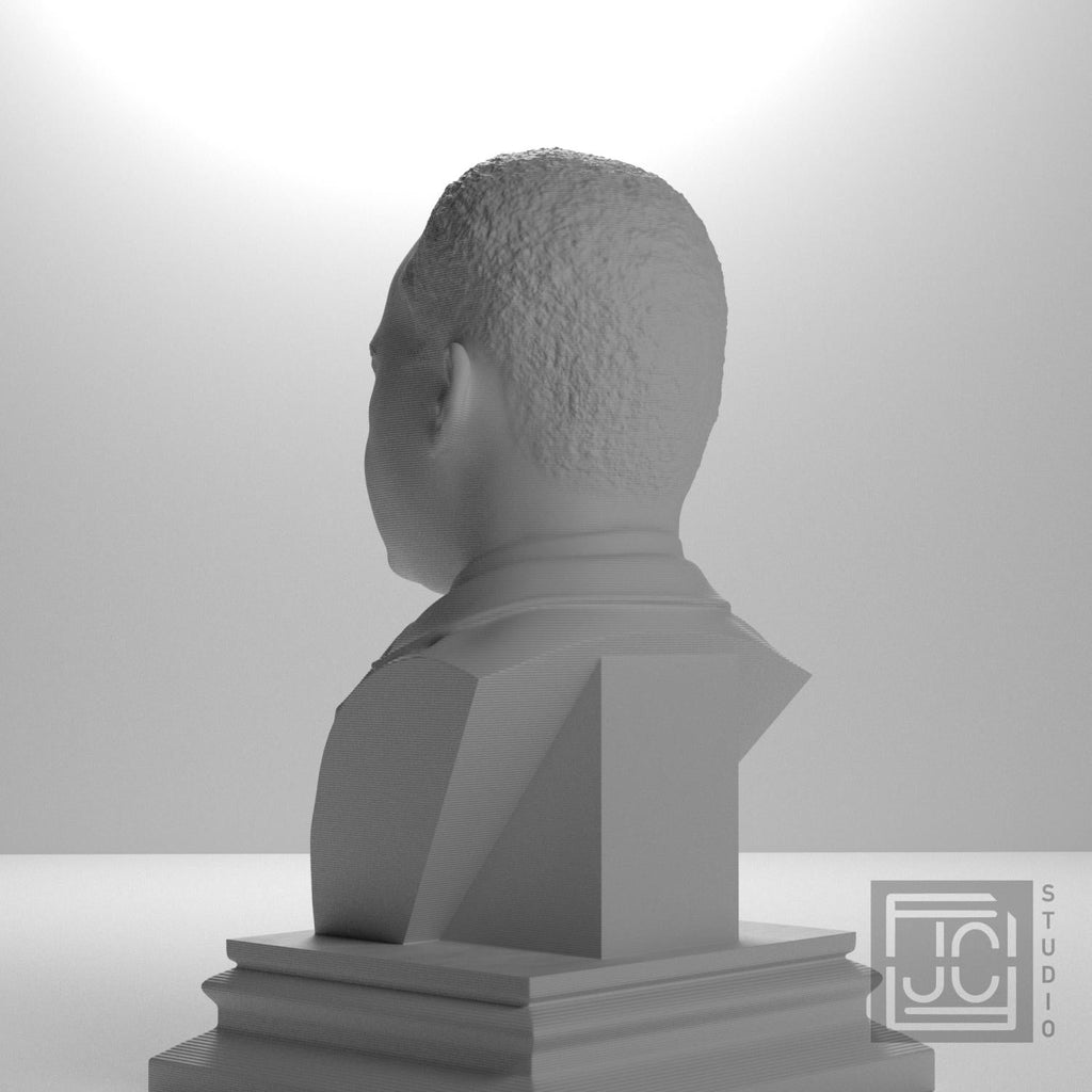 Martin Luther King Jr. 3D Printed Collectible Bust