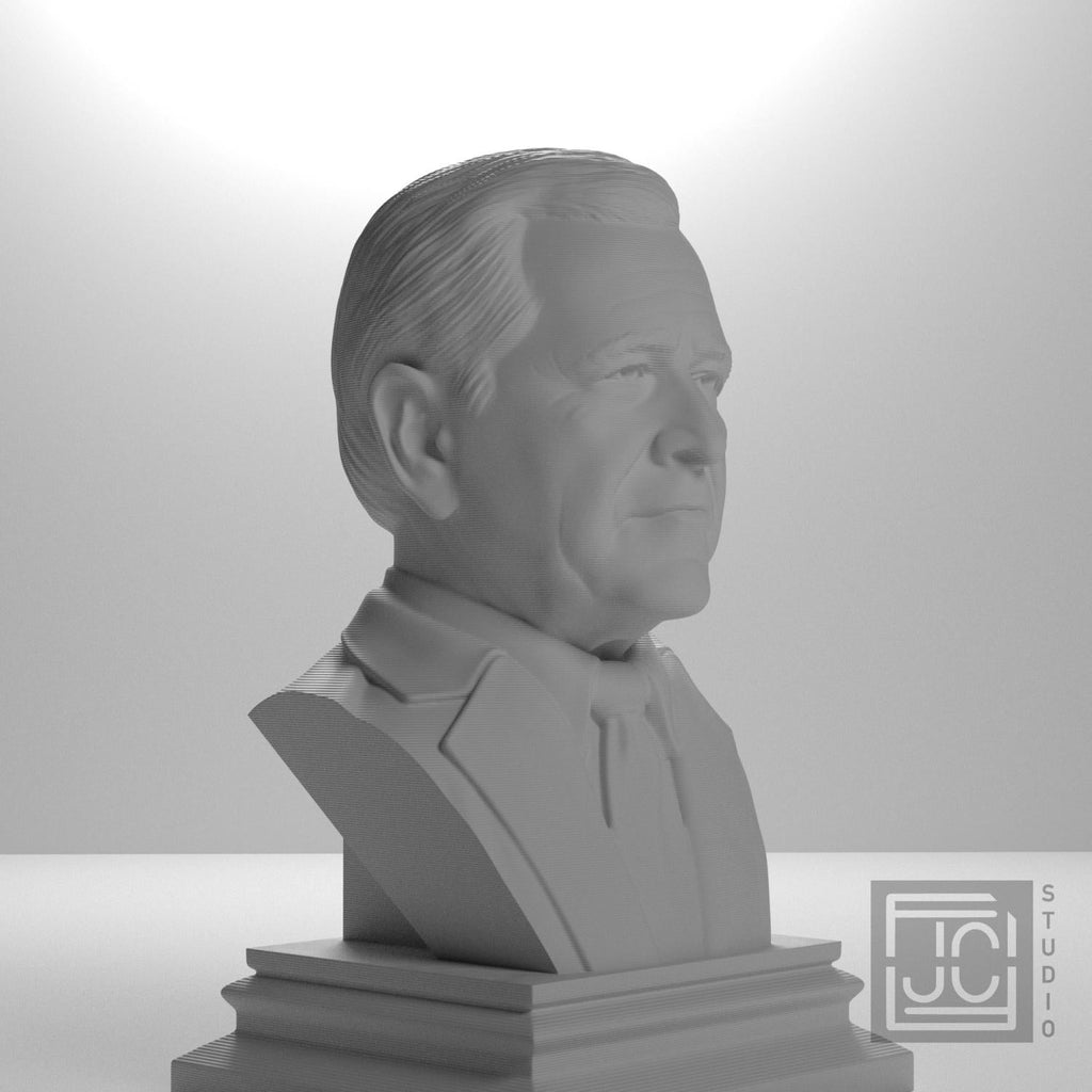 George W. Bush 3D Printed Collectible Bust